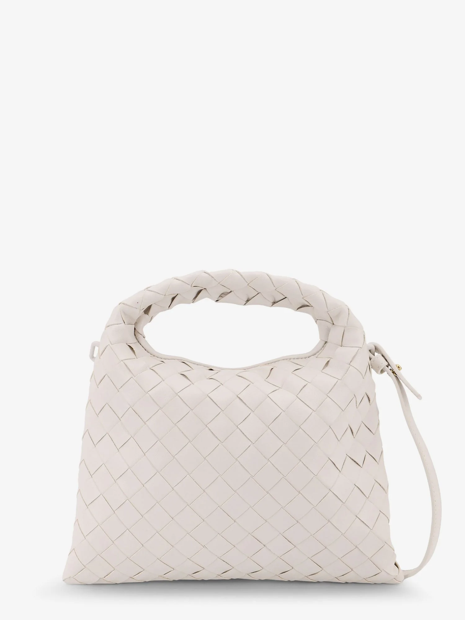 Bottega Veneta Mini Hop Leather Crossbody Bag With Intrecciato Pattern - Image 2