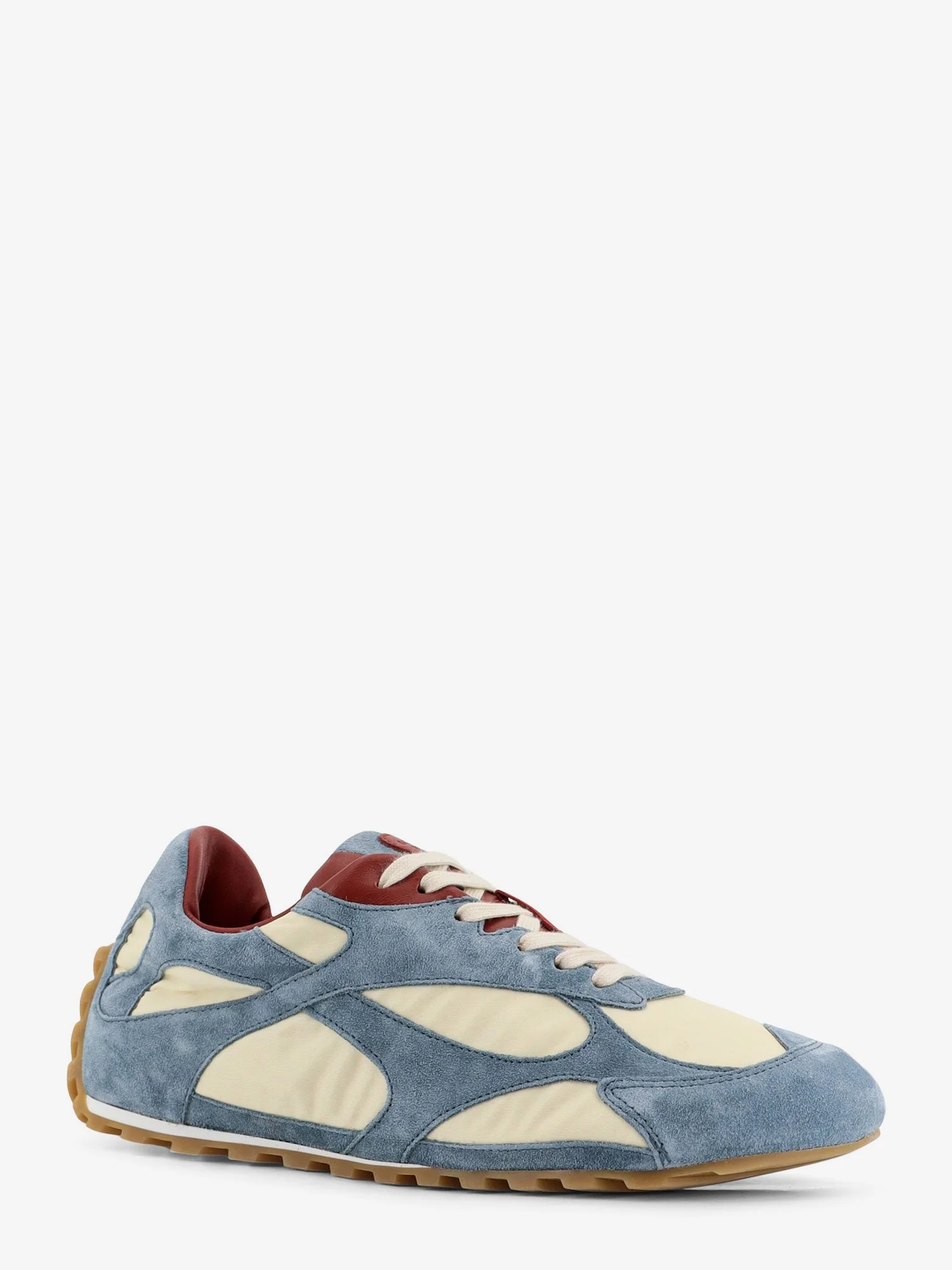 Bottega Veneta Orbit Flash Low-Top Suede And Nylon Sneakers - Image 2