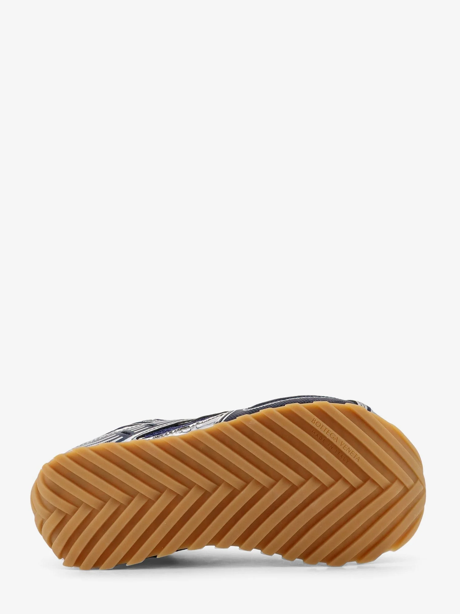 Bottega Veneta Orbit Leather And Mesh Sneakers - Image 4