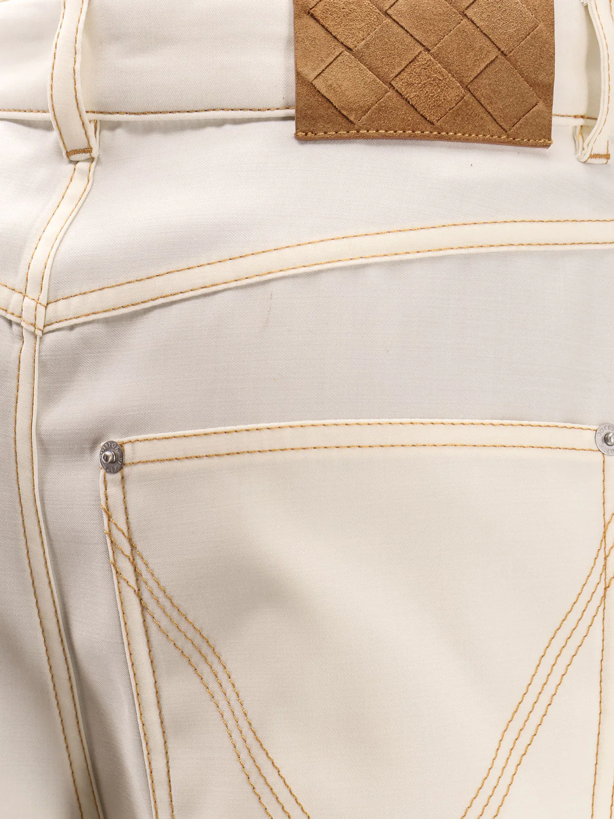 Bottega Veneta Wool Wide Leg Trouser - Image 4