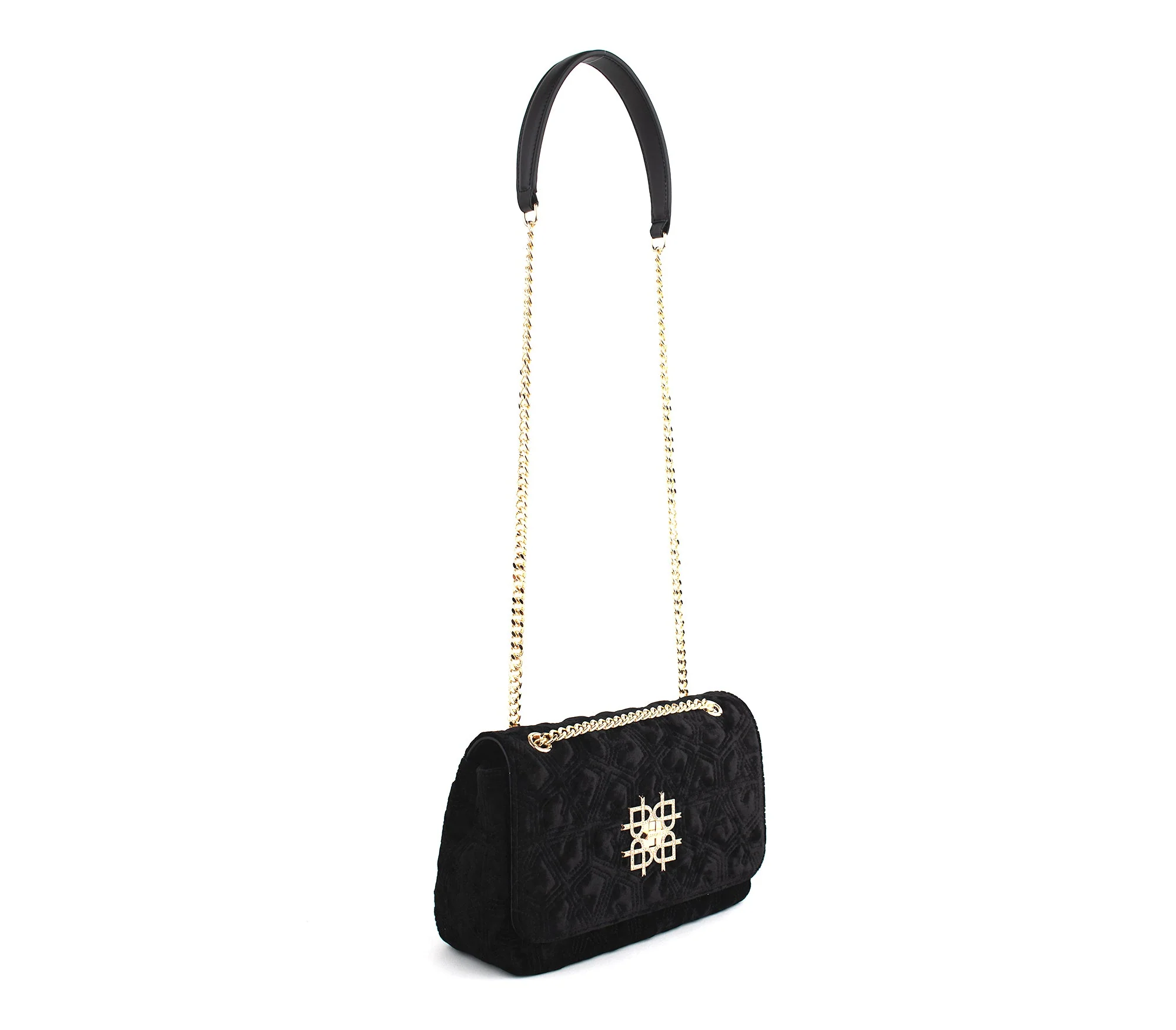 Gunas New York Broadway Black Vegan Shoulder Bag - Image 4