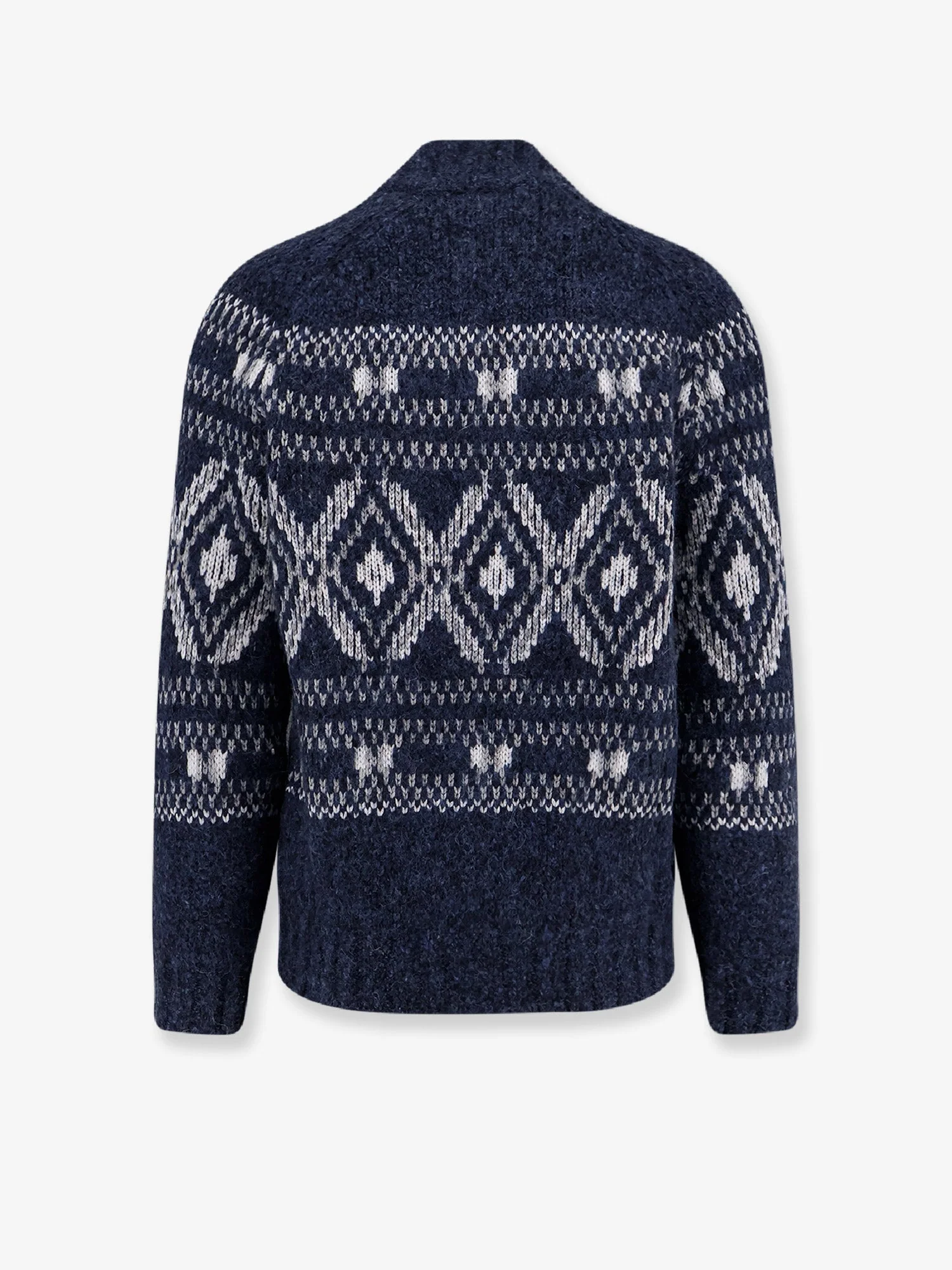 Brunello Cucinelli Alpaca Blend Cardigan With Embroideries - Image 4