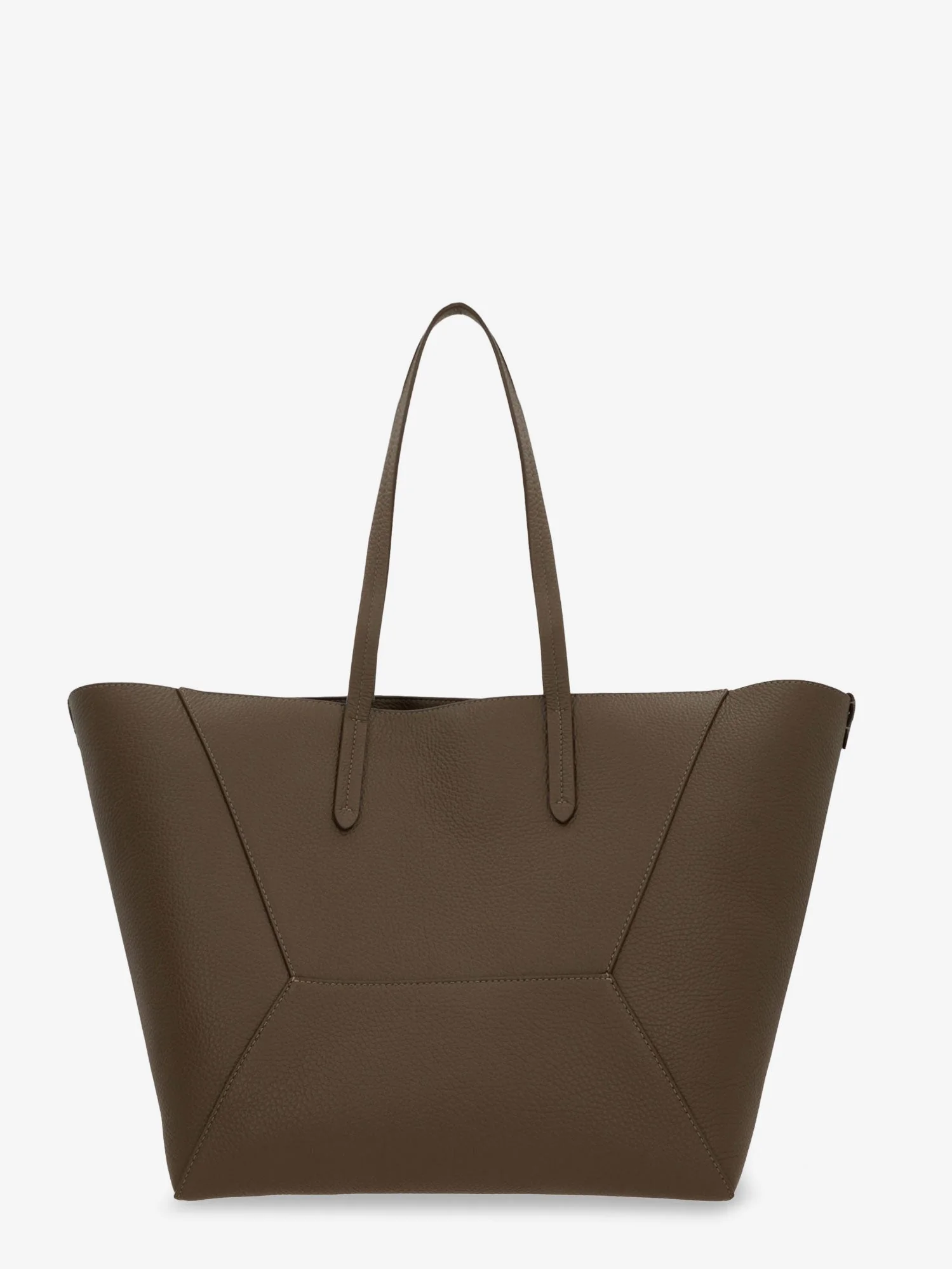 Brunello Cucinelli Bc Duo Hammered Leather Shoulder Bag - Image 2
