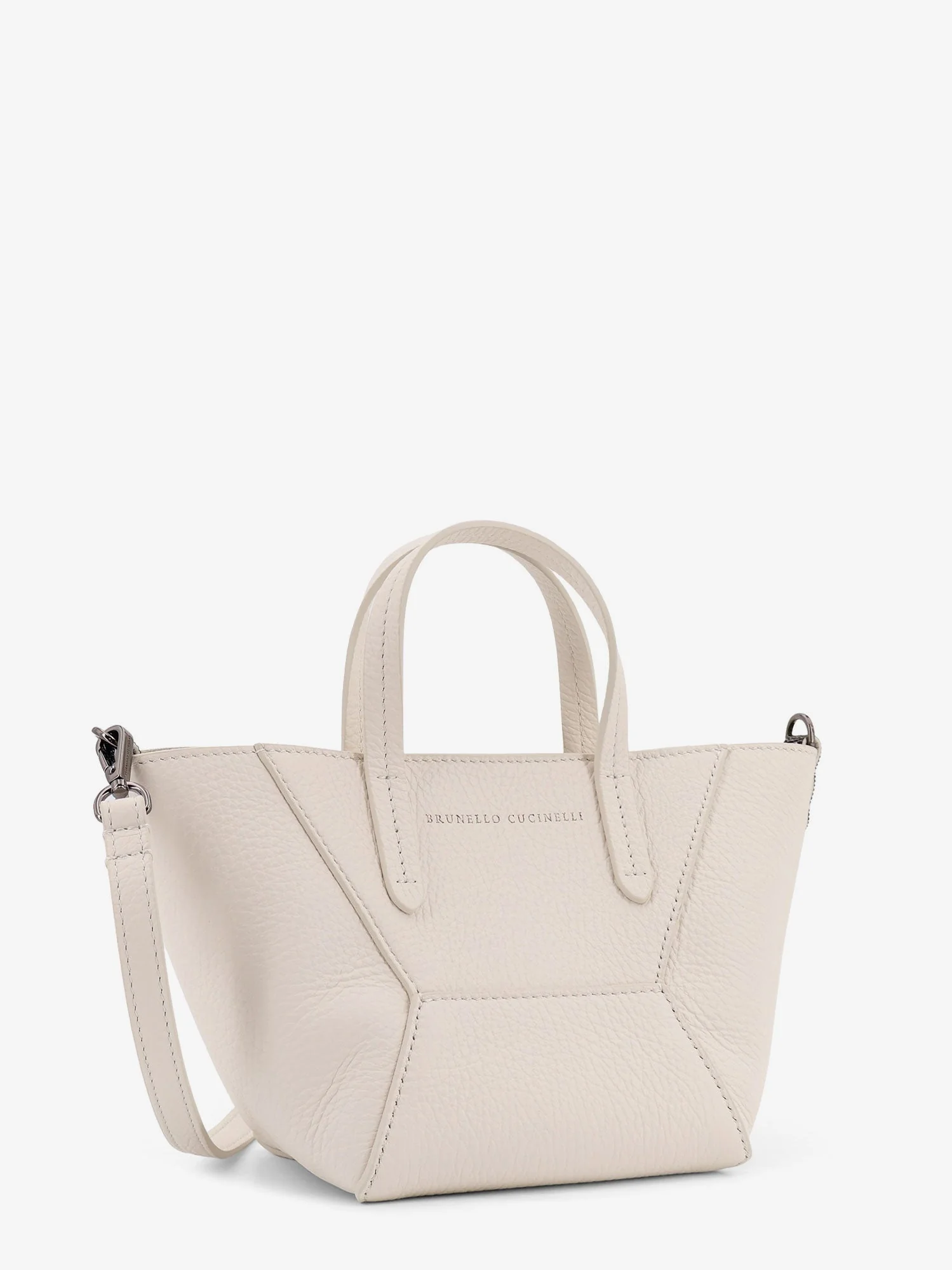 Brunello Cucinelli Bc Duo Leather Crossbody Bag - Image 4