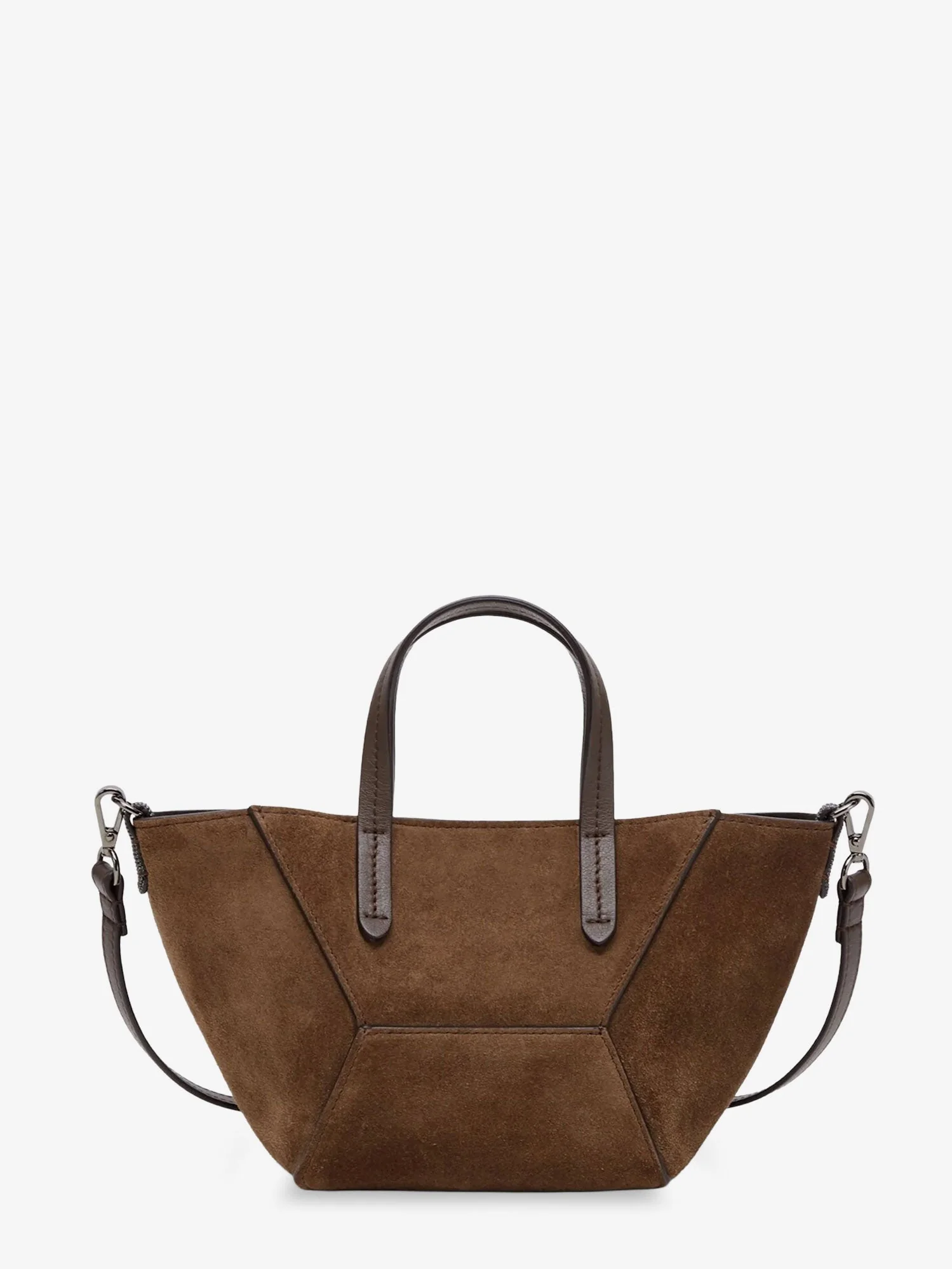 Brunello Cucinelli Duo Mini Bag in Suede - Image 2