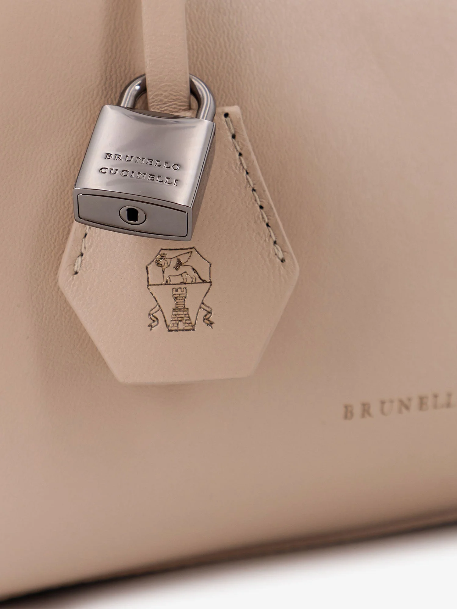 Brunello Cucinelli Boston Explorer Small Leather Crossbody Bag - Image 10