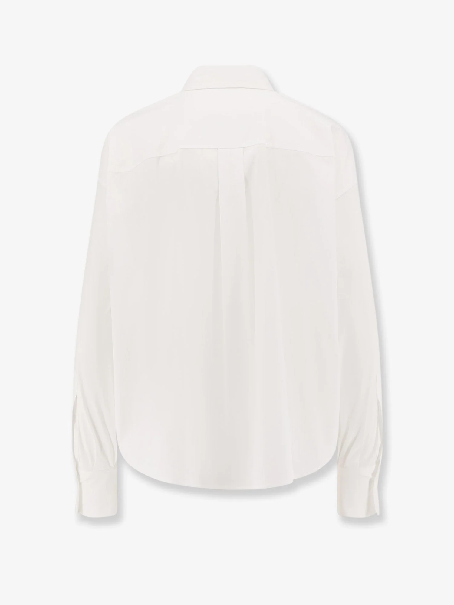 Brunello Cucinelli Cotton Blend Shirt With Monili Detail - Image 2