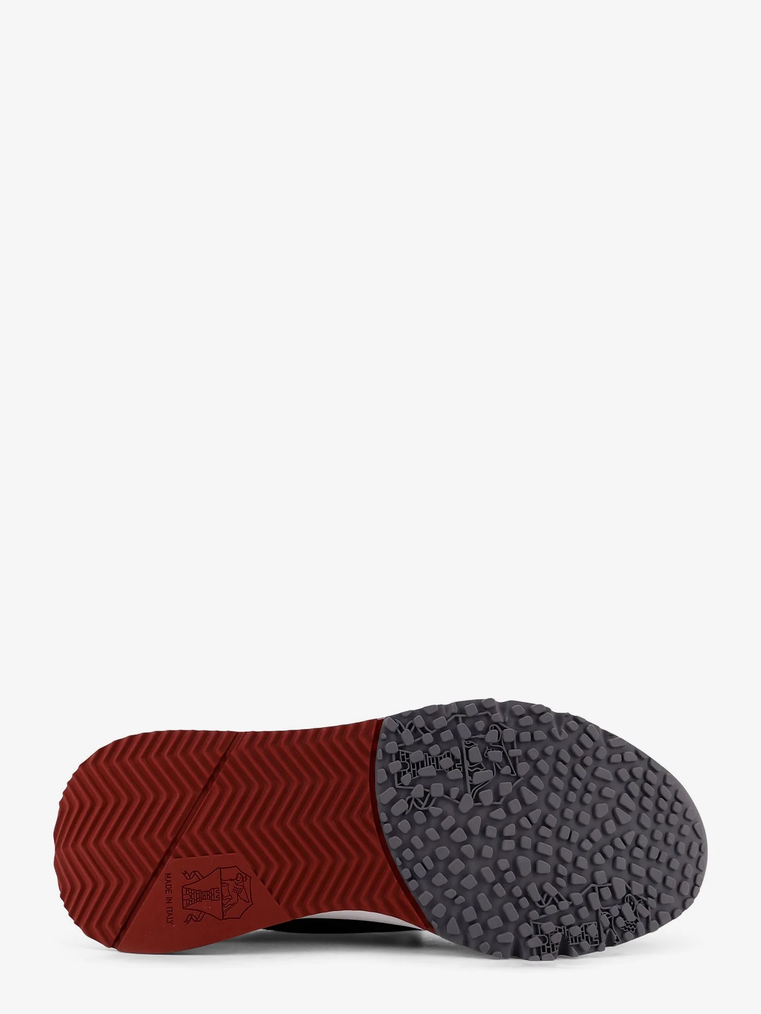 Brunello Cucinelli Cotton Knit Sneakers With Leather Inserts - Image 13