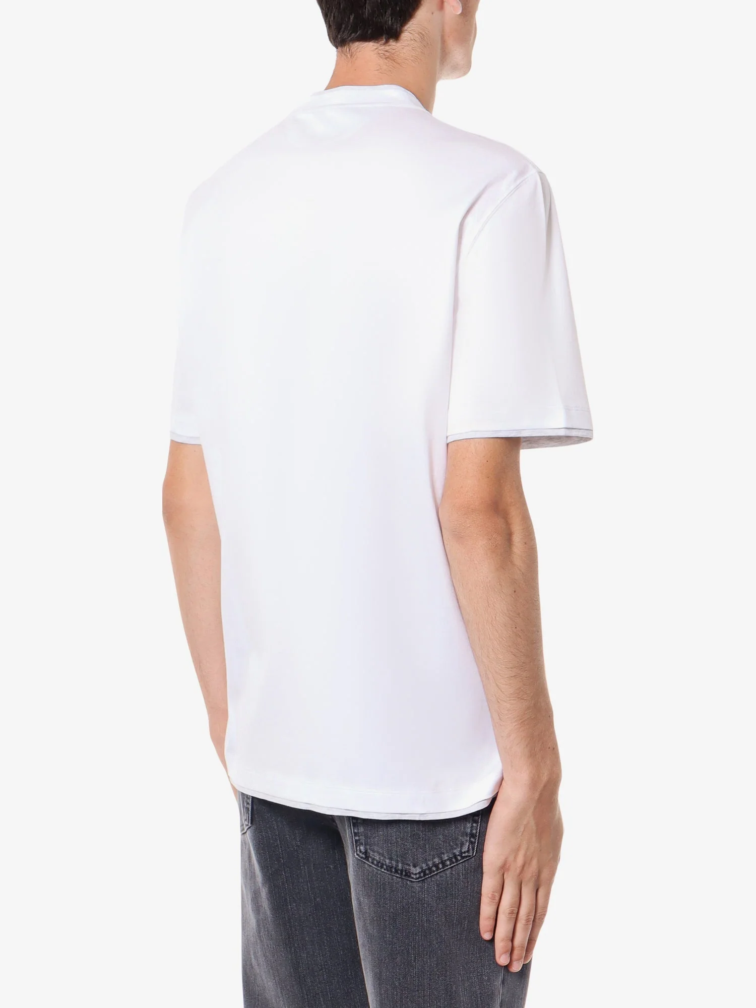 Brunello Cucinelli Cotton T-Shirt - Image 10