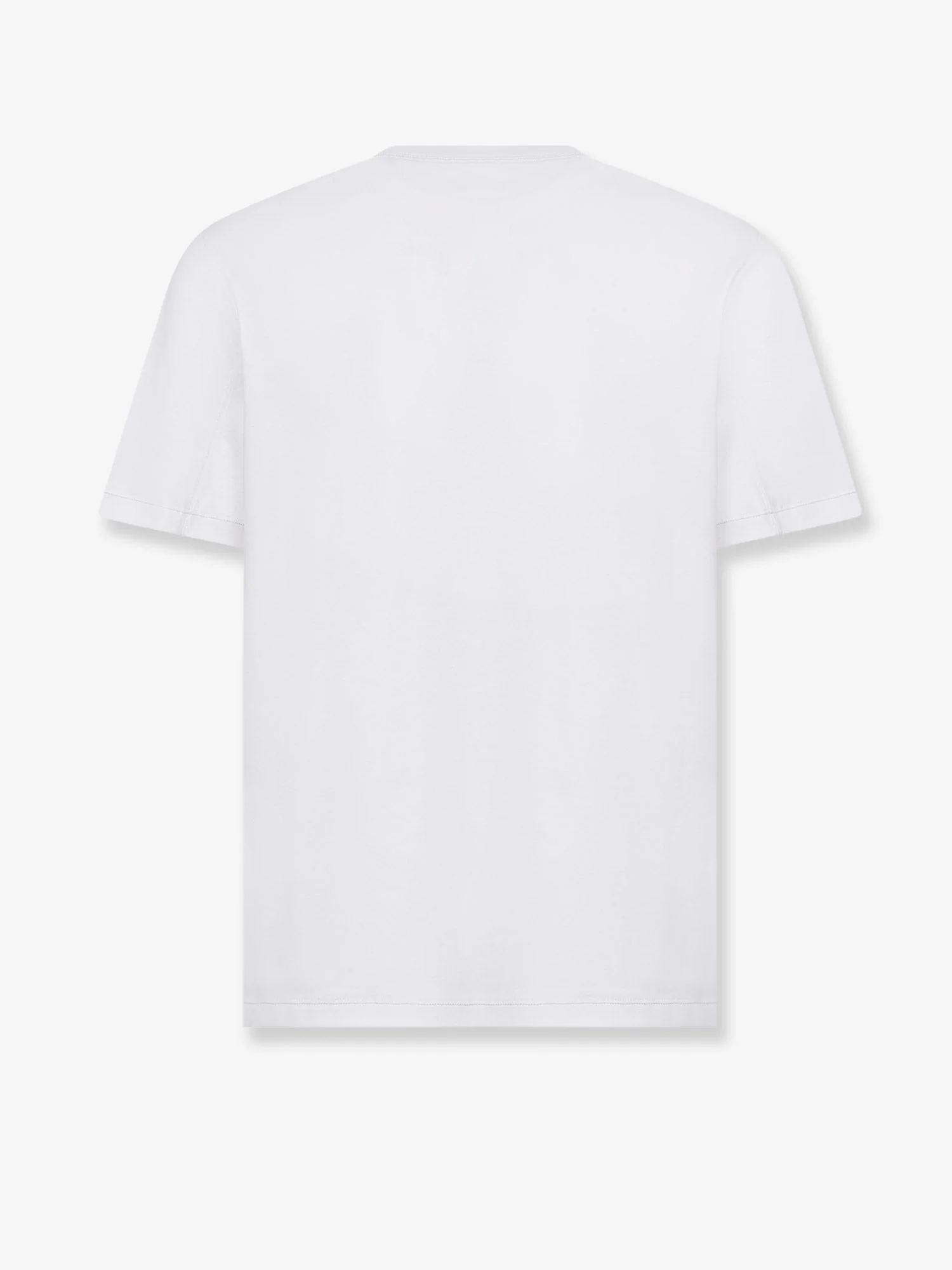 Brunello Cucinelli Cotton T-Shirt With Logo - Image 2