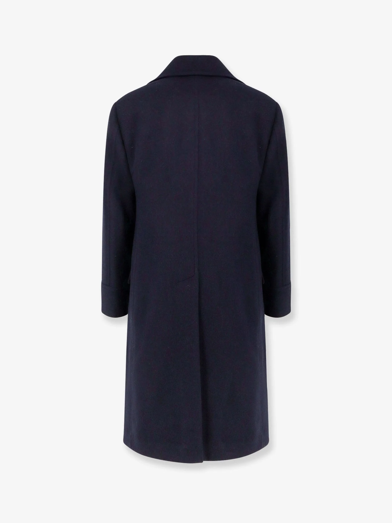 Brunello Cucinelli Double-Breasted Wool Coat - Image 2