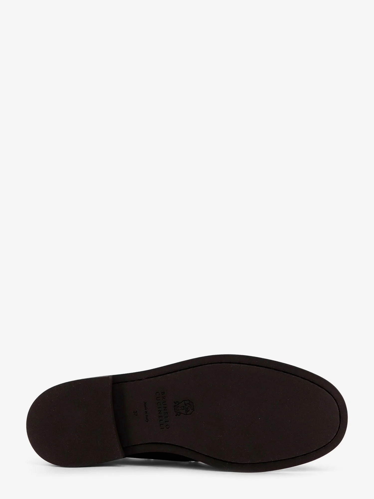 Brunello Cucinelli Leather Loafers With Monili Detail - Image 4