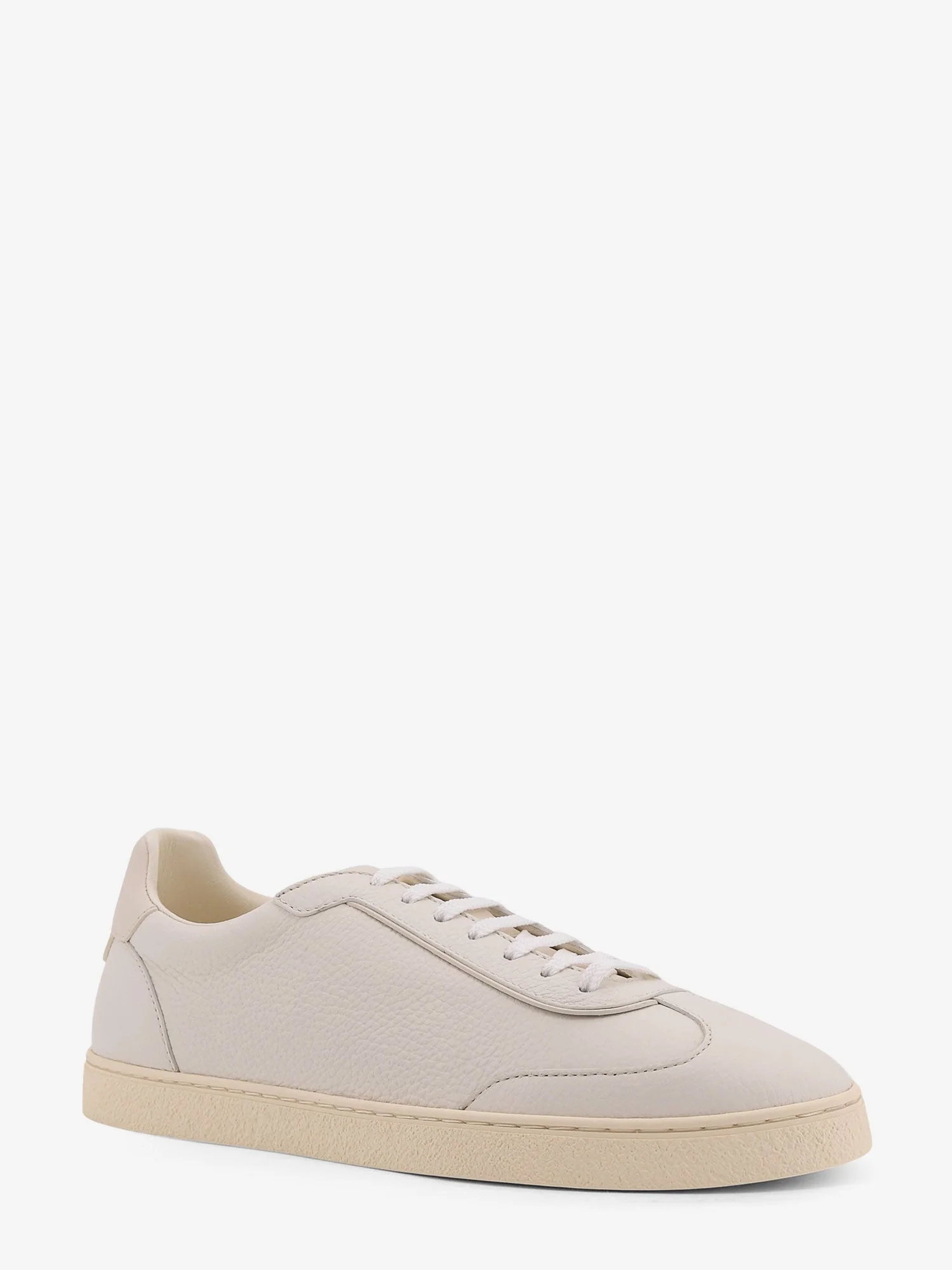 Brunello Cucinelli Leather Sneakers - Image 2