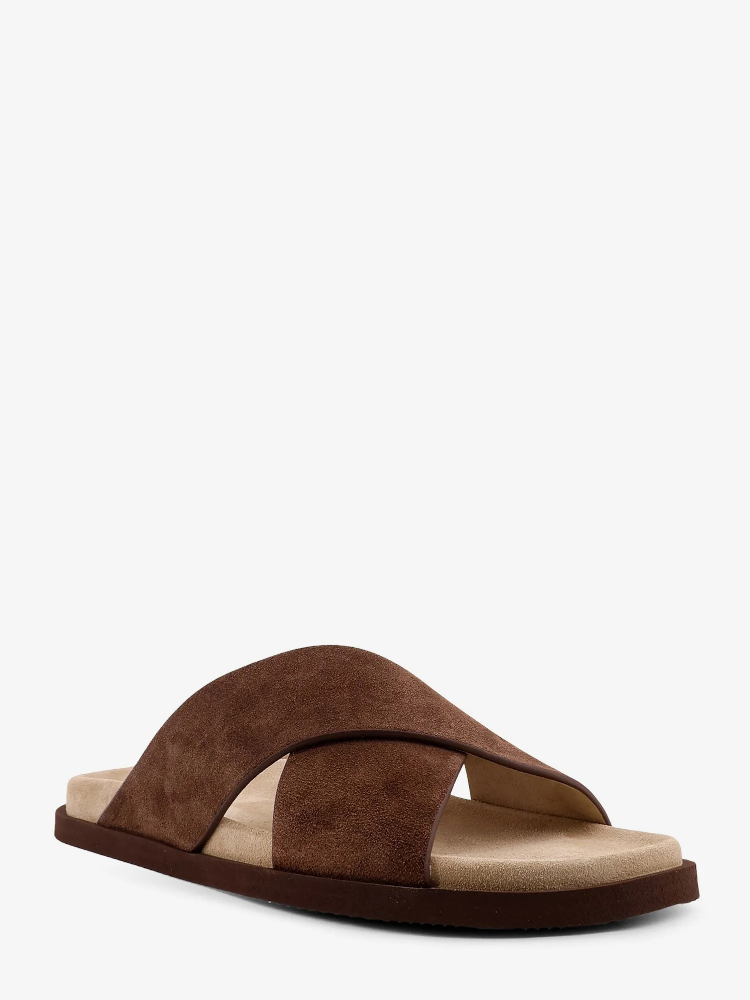 Brunello Cucinelli Low Suede Sandals - Image 2