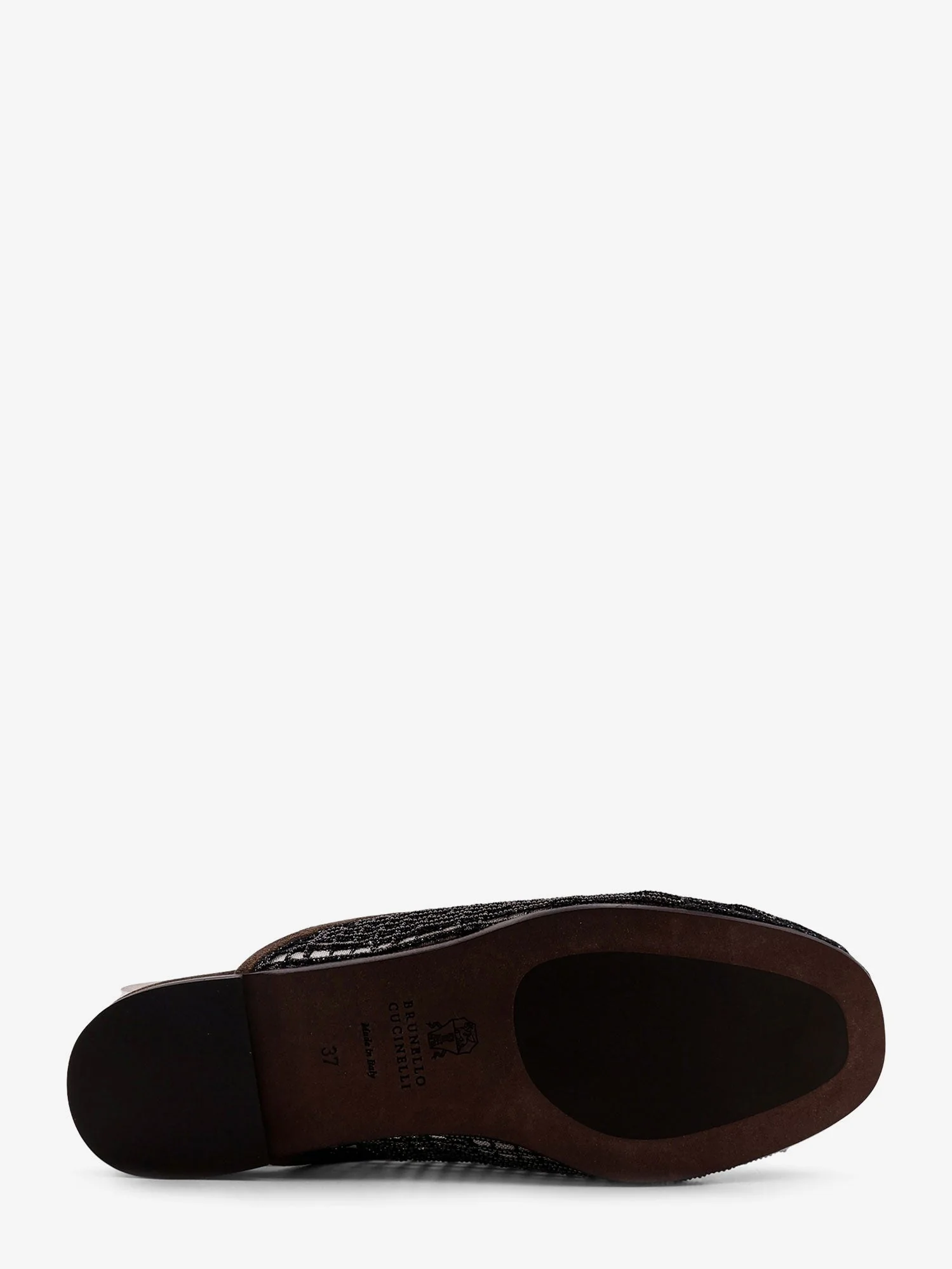 Brunello Cucinelli Mesh And Suede Sandals With Monili Details - Image 4