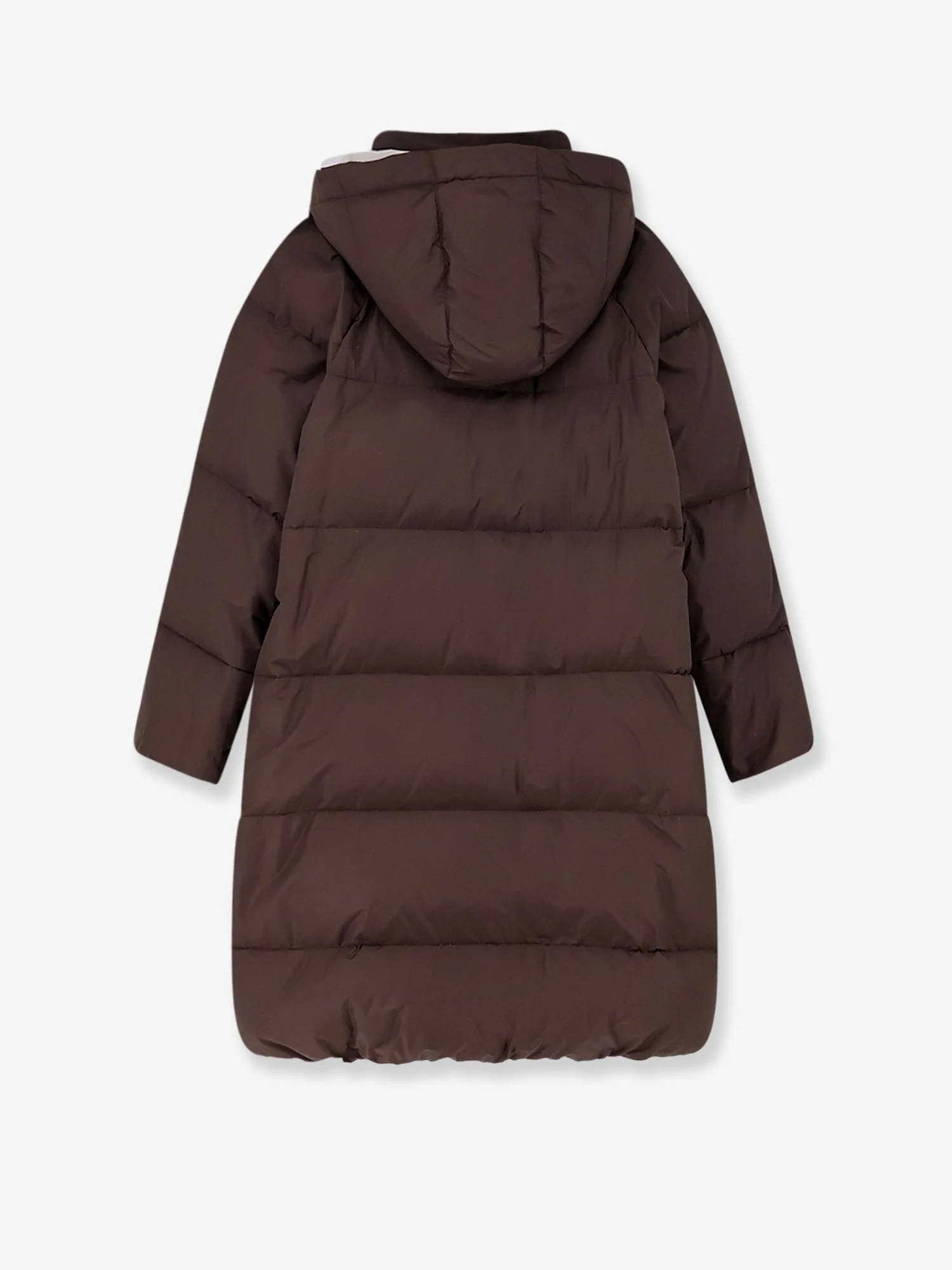 Brunello Cucinelli Nylon And Cotton Long Down Jacket - Image 2