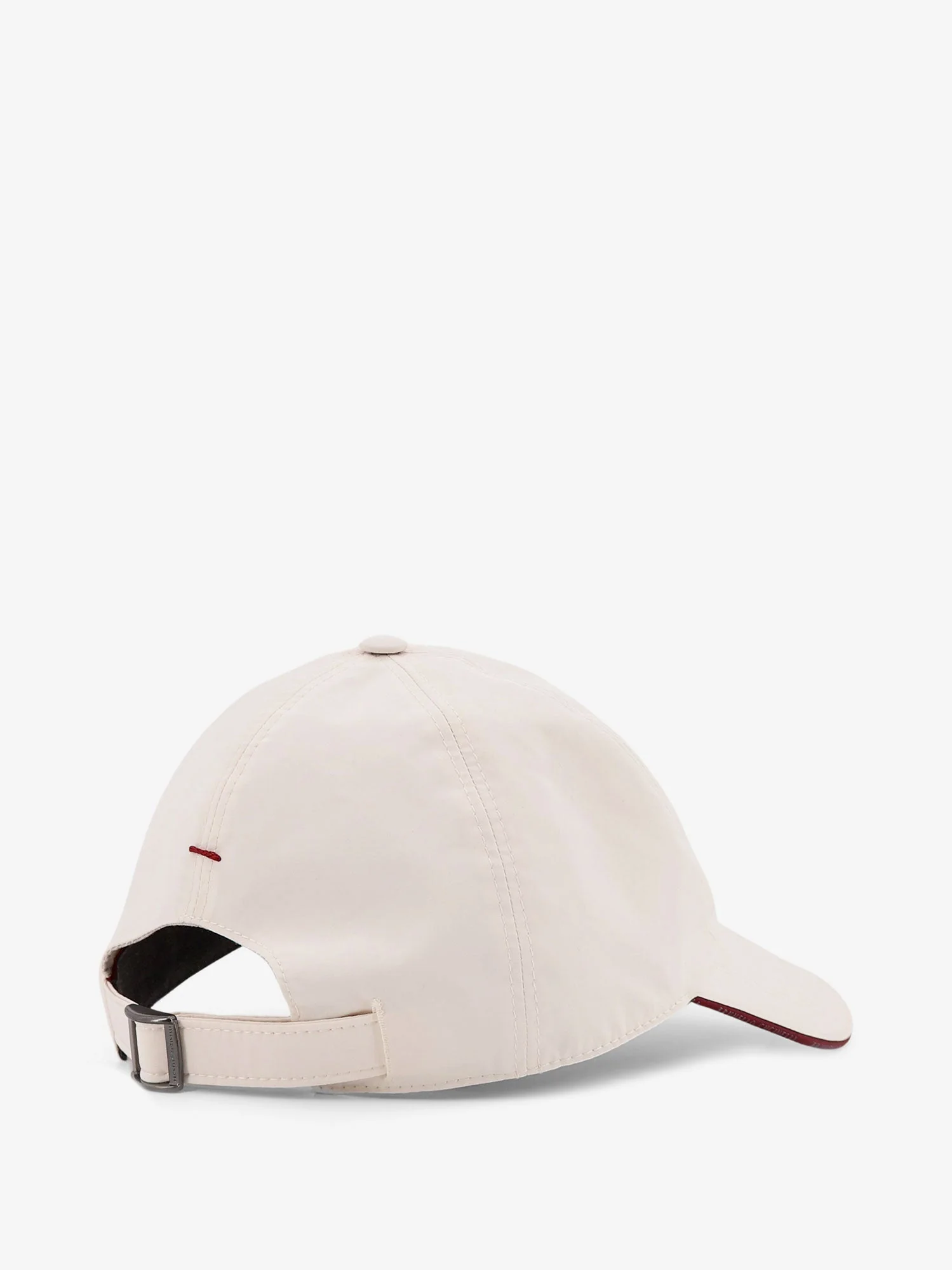 Brunello Cucinelli Nylon Hat With Embroidered Logo On The Front - Image 3