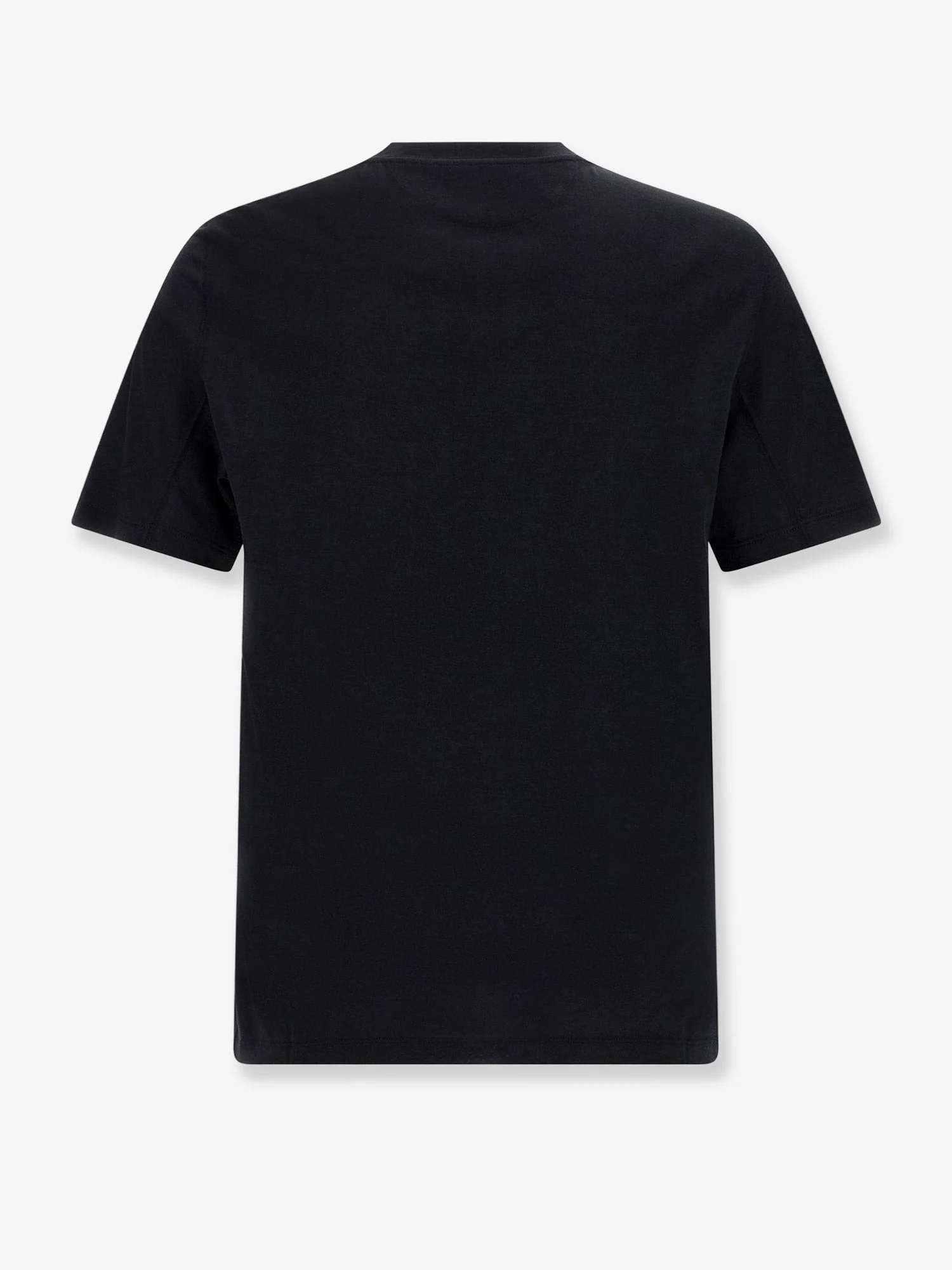 Brunello Cucinelli Silk And Cotton Blend T-Shirt - Image 2