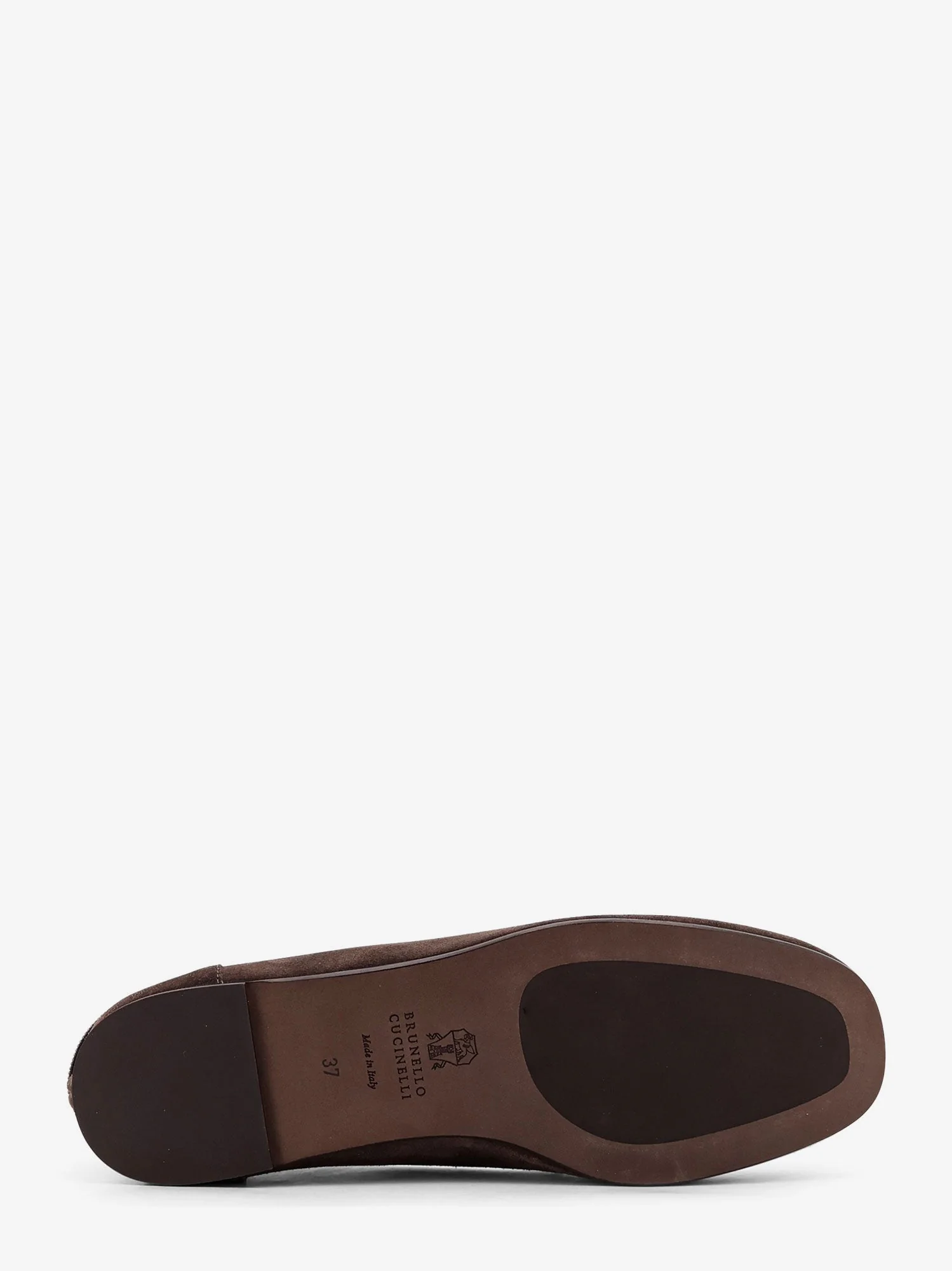 Brunello Cucinelli Suede Loafers With Monili Detail - Image 4