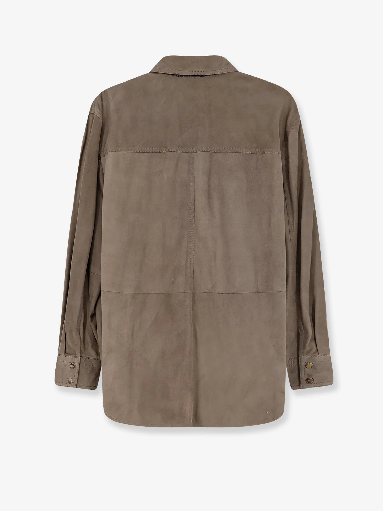 Brunello Cucinelli Suede Shirt - Image 2