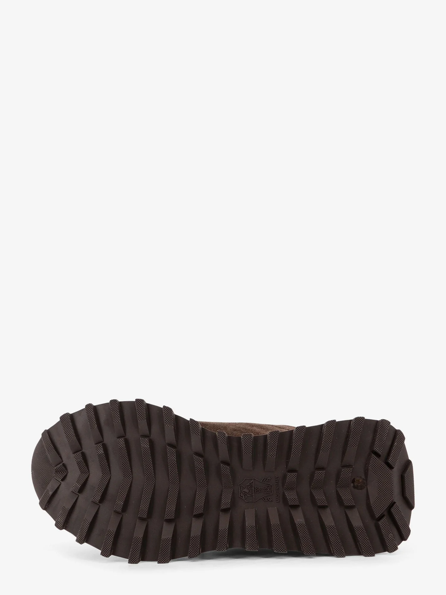Brunello Cucinelli Suede Sneakers With Monili Detail On The Back - Image 4