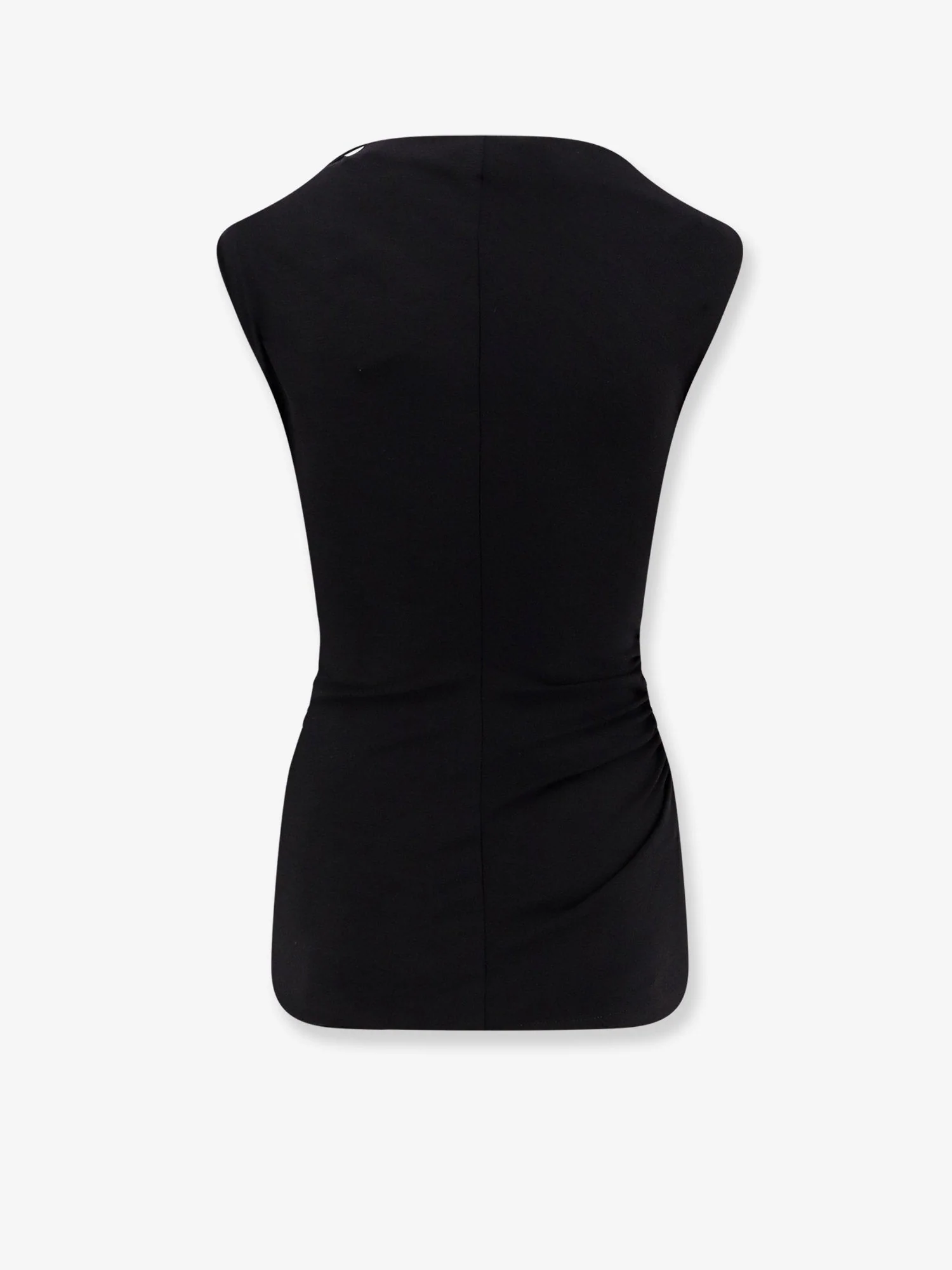 Brunello Cucinelli Wool And Stretch Viscose Top - Image 2