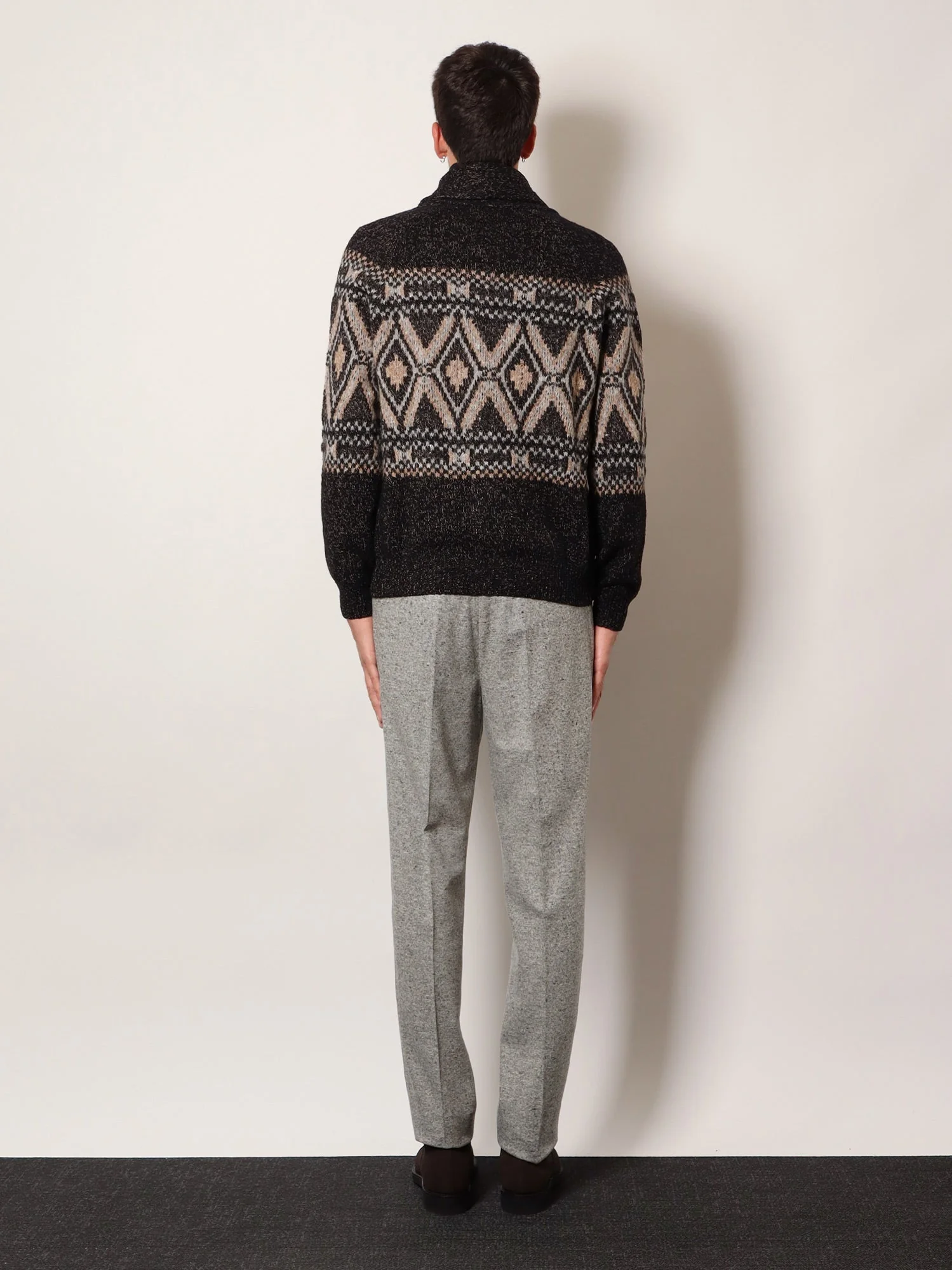 Brunello Cucinelli Wool, Silk And Cashmere Cardigan - Image 3