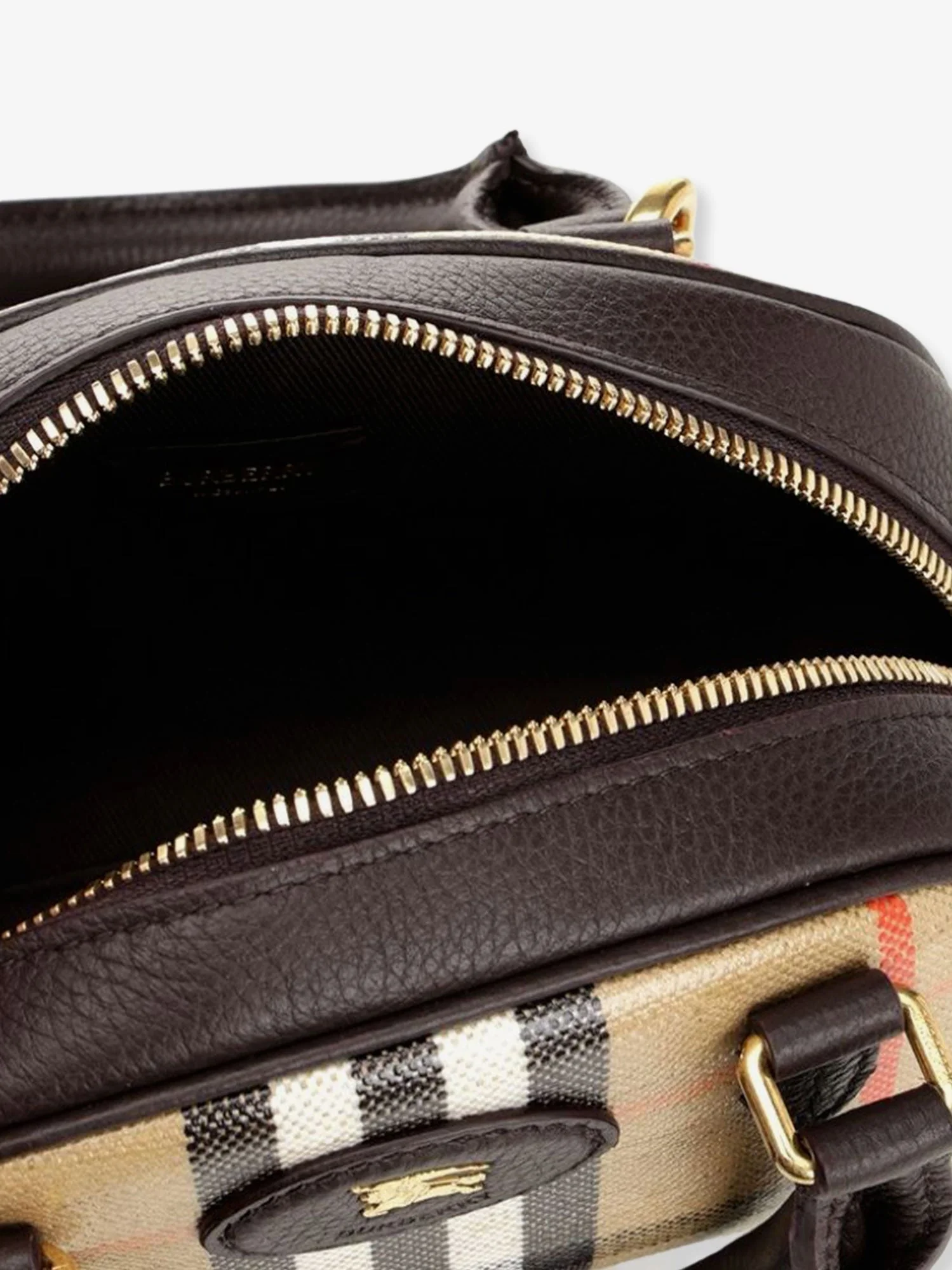 Burberry Burberry Check Coated Canvas Shoulder Bag - Image 4