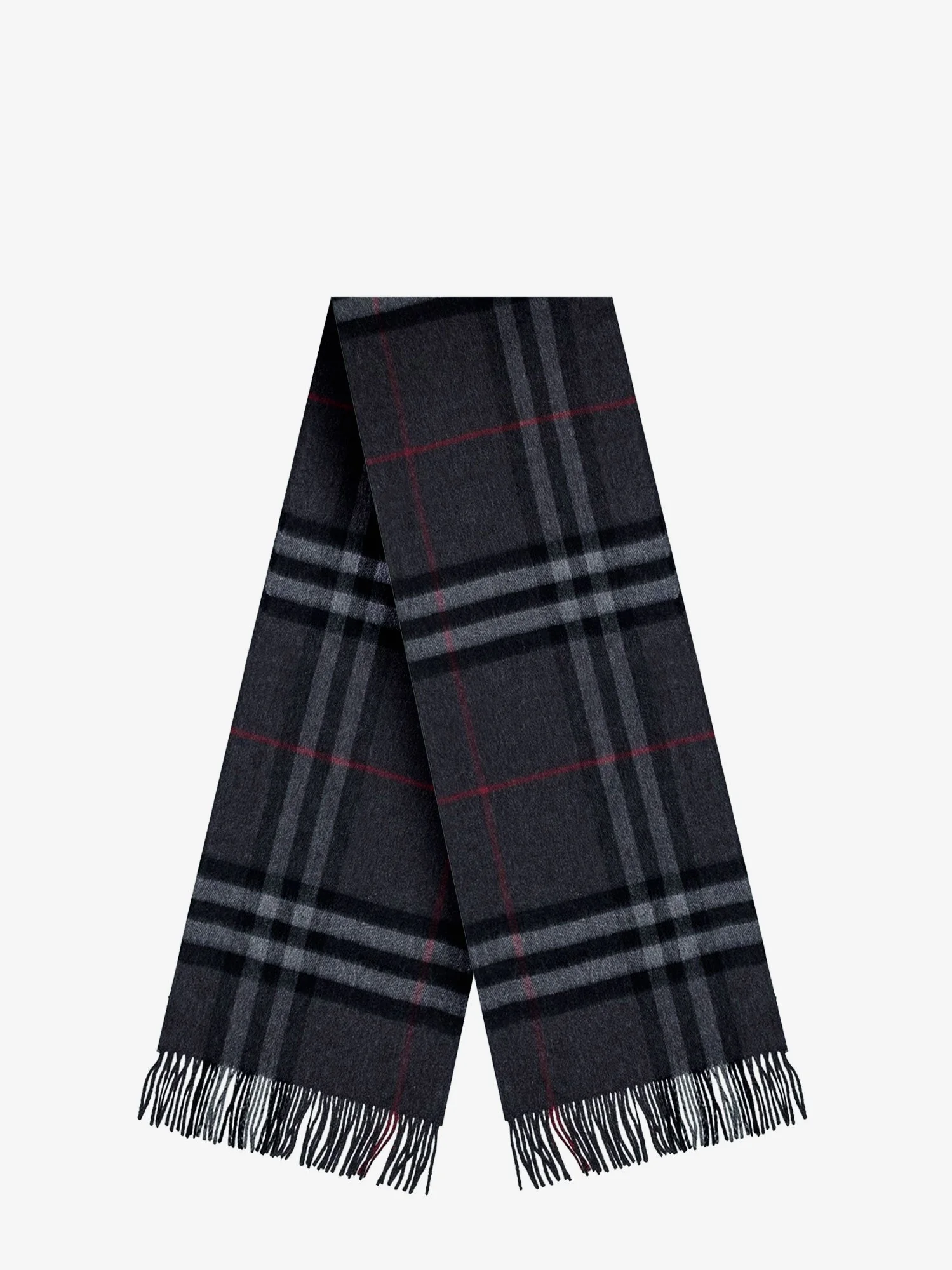 Burberry Cachemere Scarf With Giant Check Motif