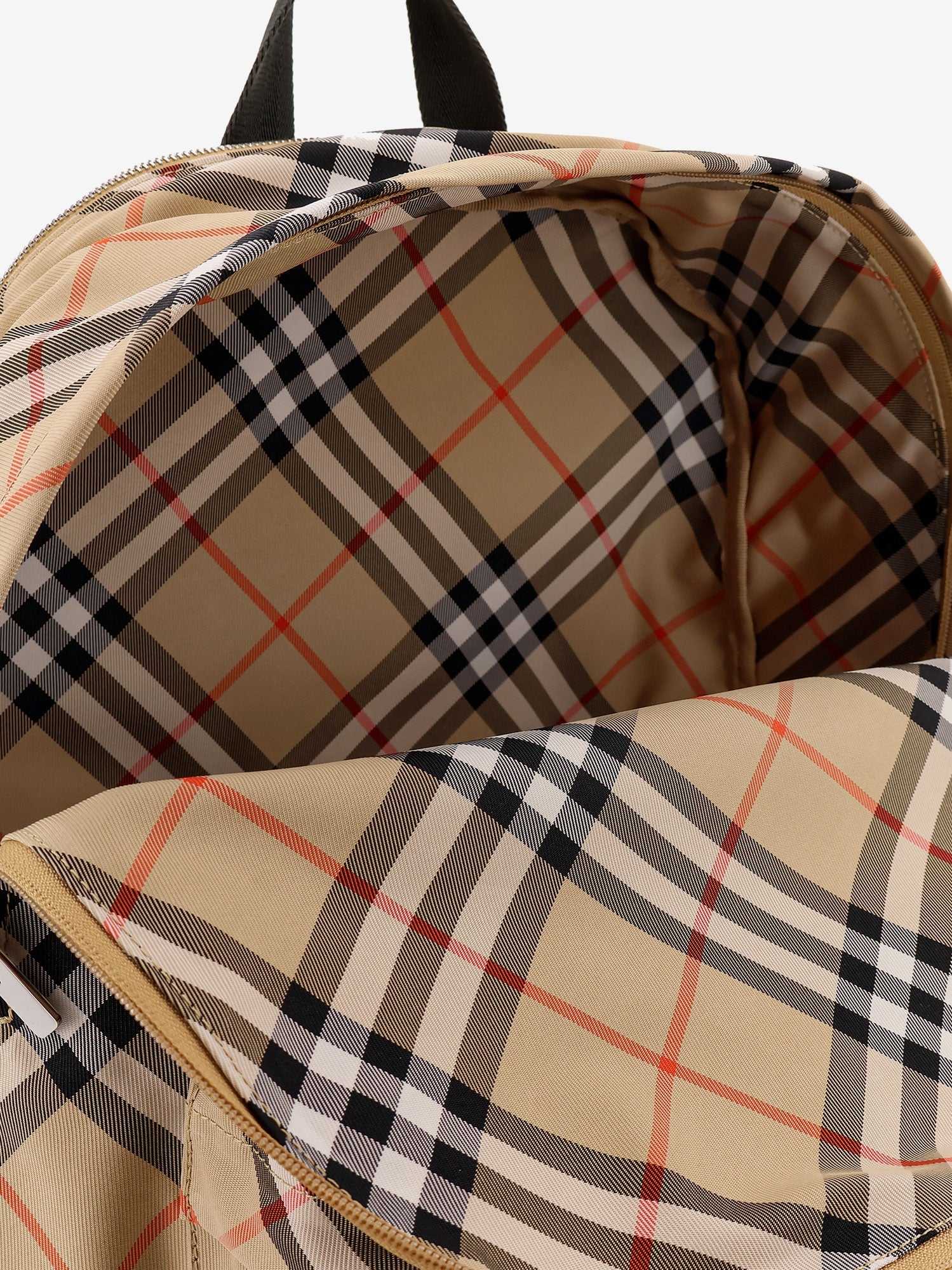 Burberry Essential Backpack With Check Pattern - Image 4