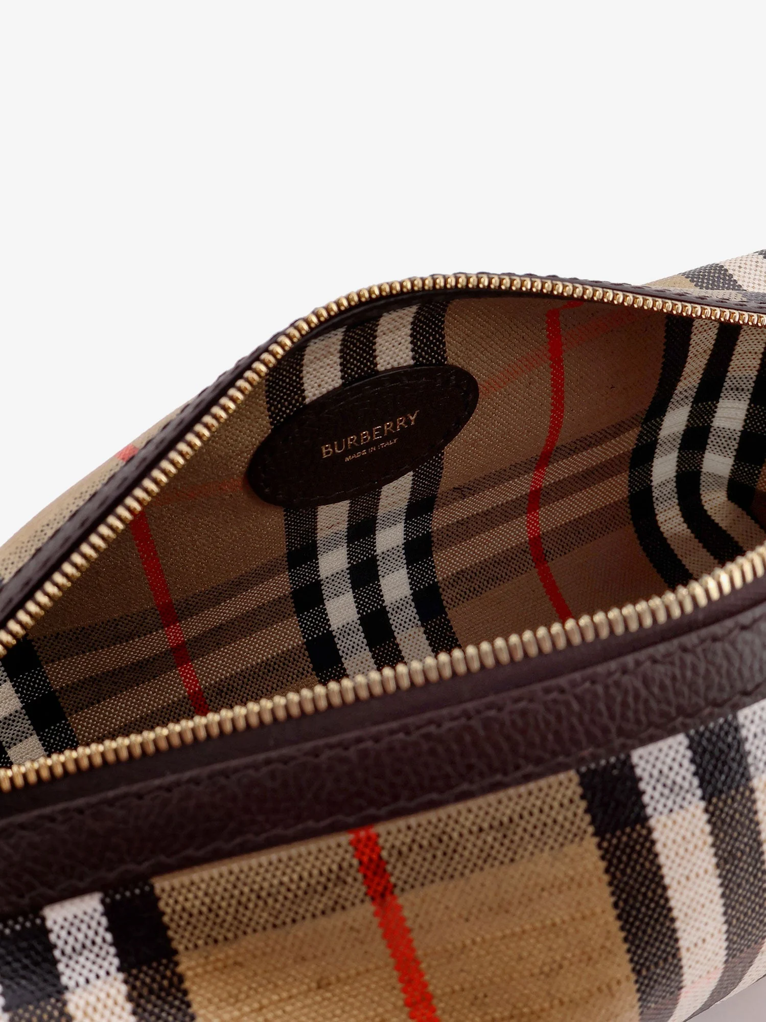 Burberry Highlands Viscose, Cotton And Linen Crossbody Bag - Image 4