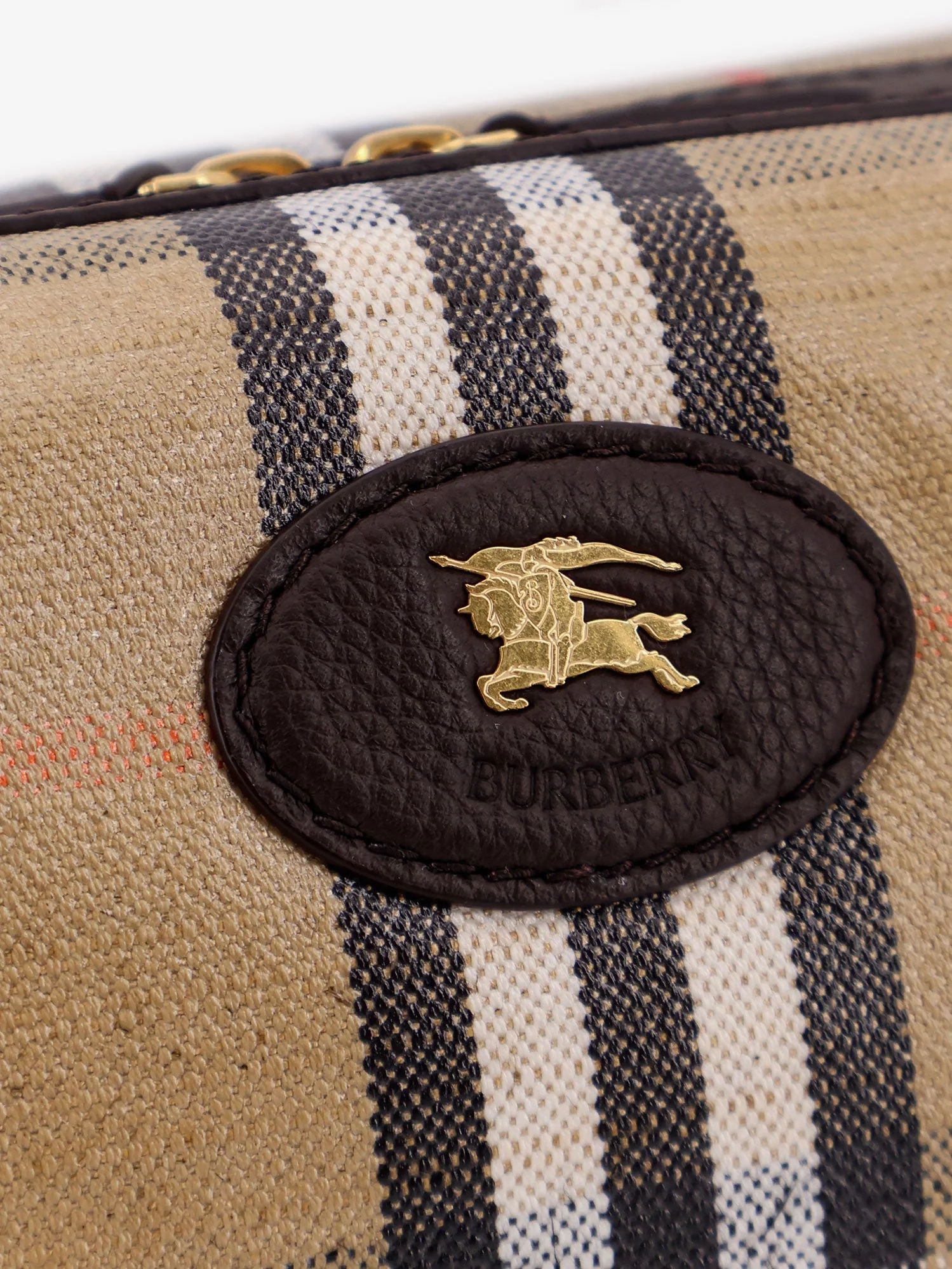 Burberry Highlands Viscose, Cotton And Linen Crossbody Bag - Image 5