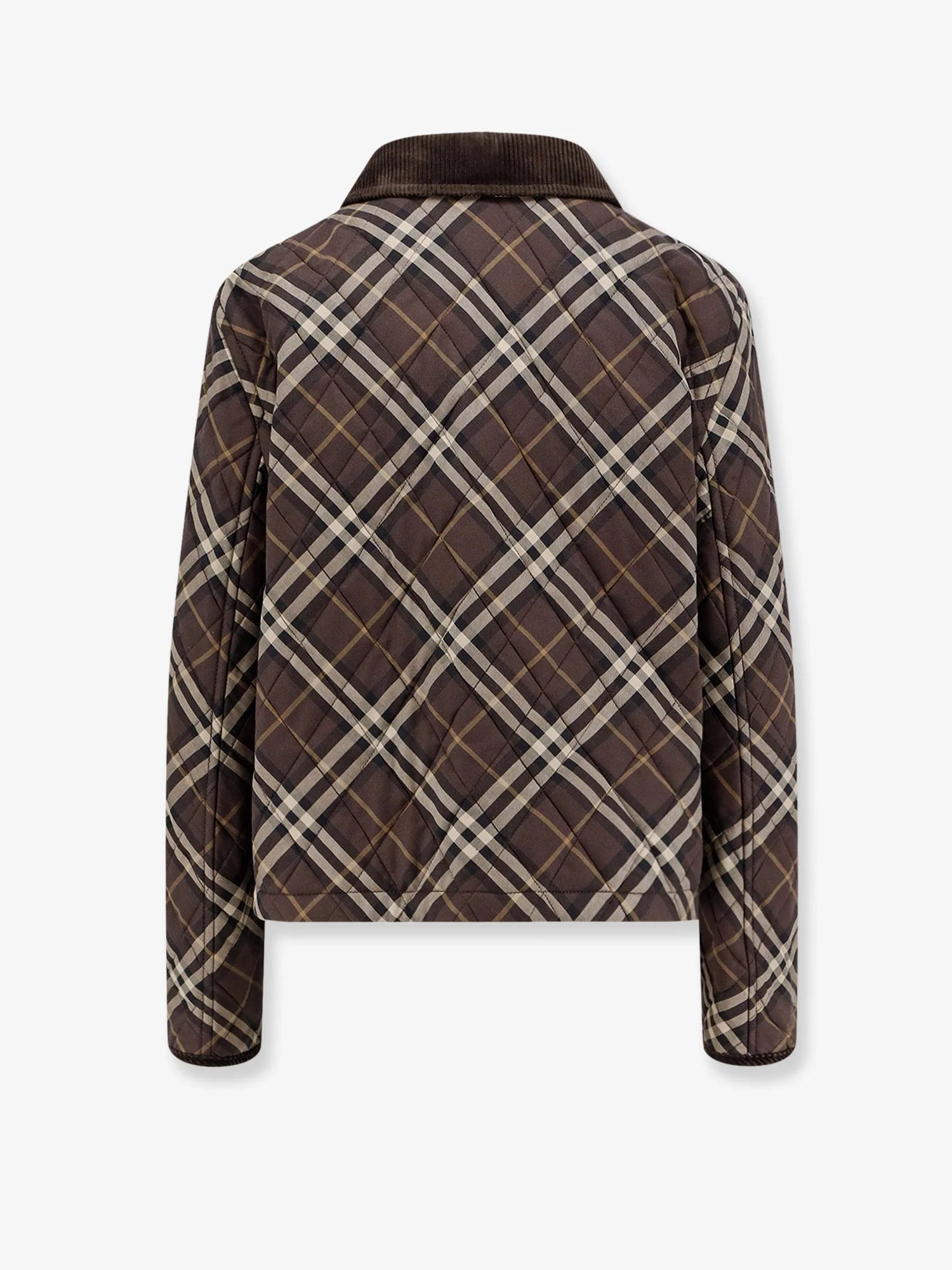 Burberry Oldham Padded Cotton Jacket With Check Pattern - Image 2