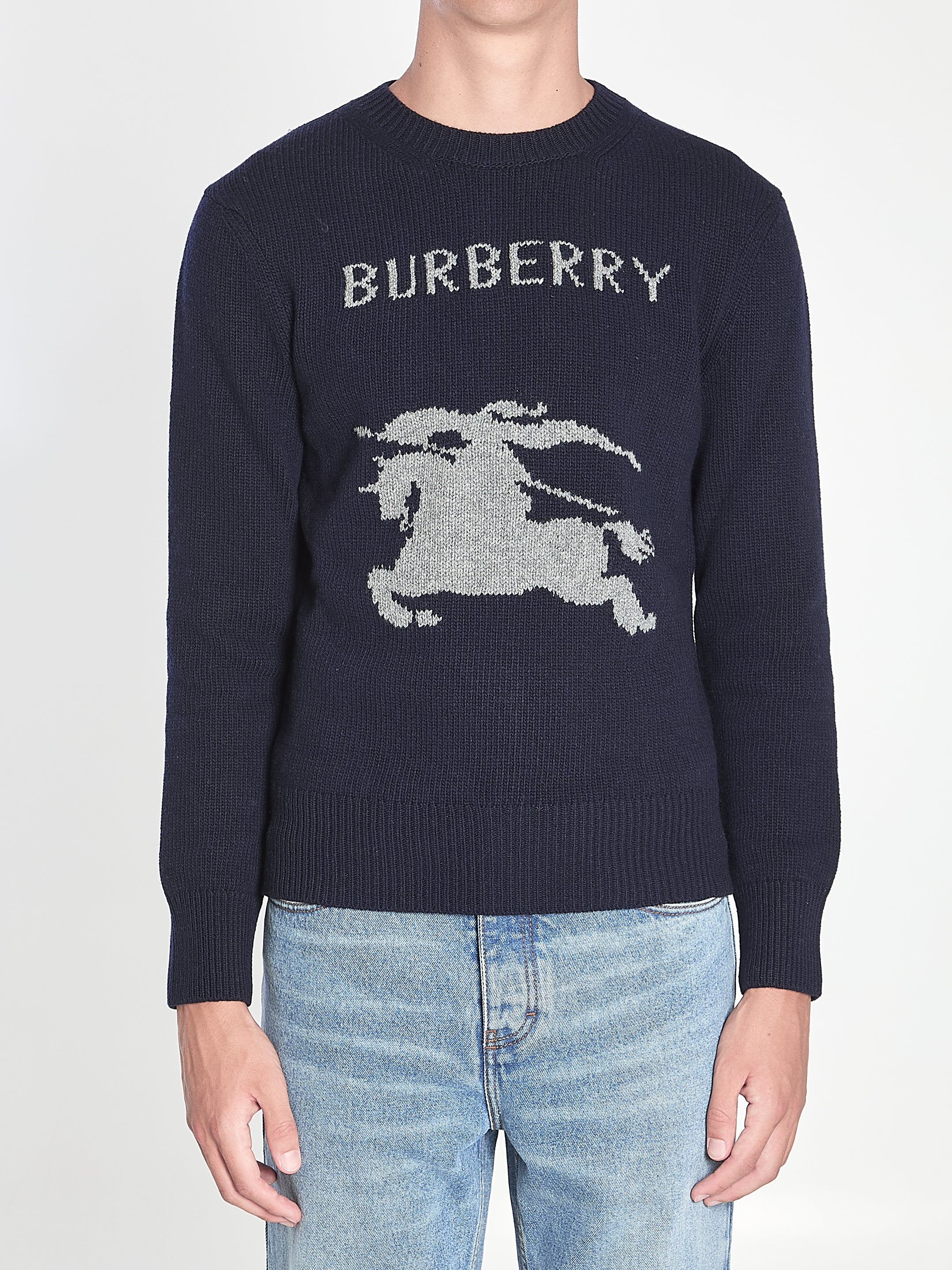 Burberry Wool And Cashmere Pullover