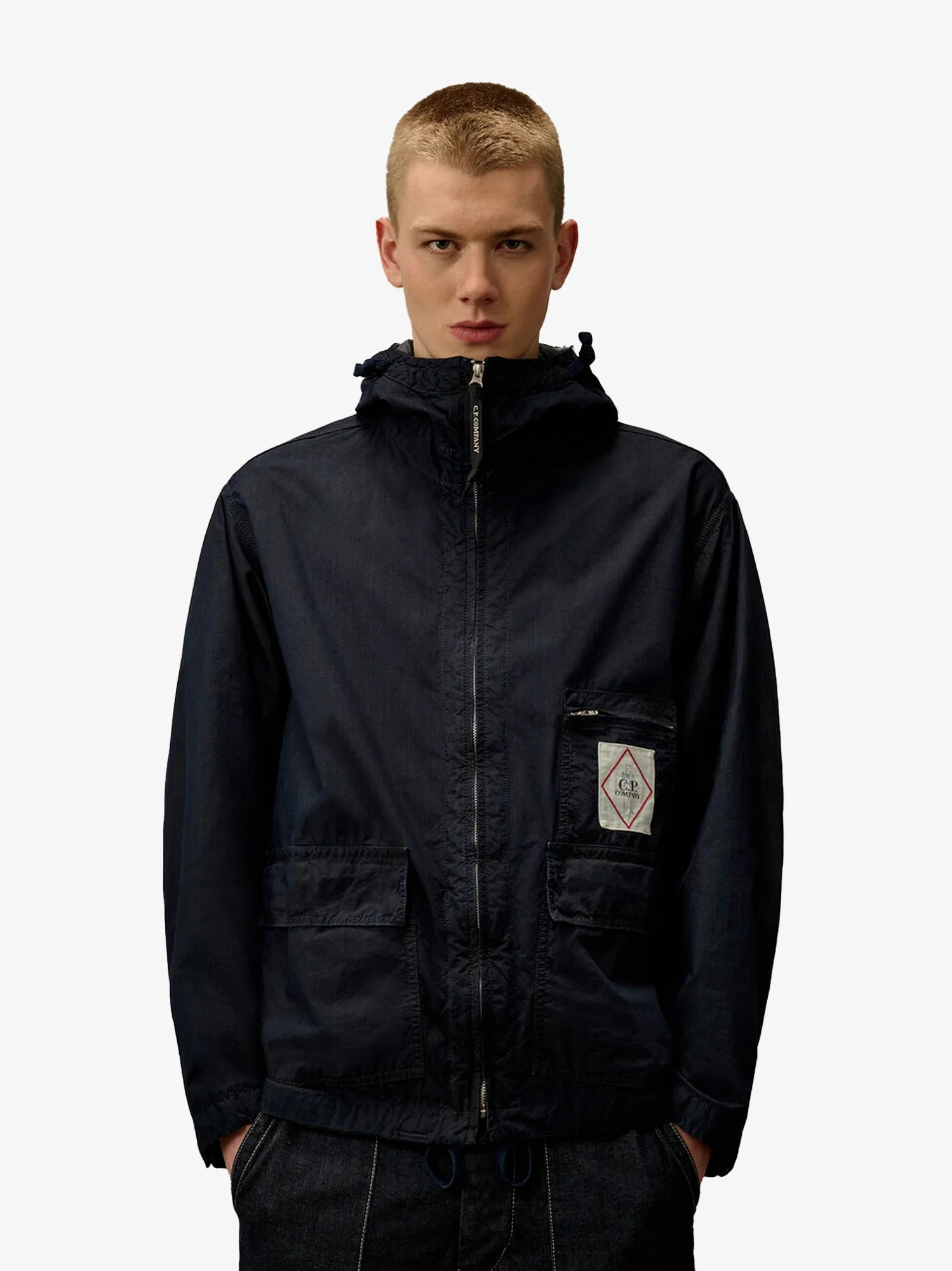 C.p.company Goggle 50 Yarns Jacket With Hood - Image 2