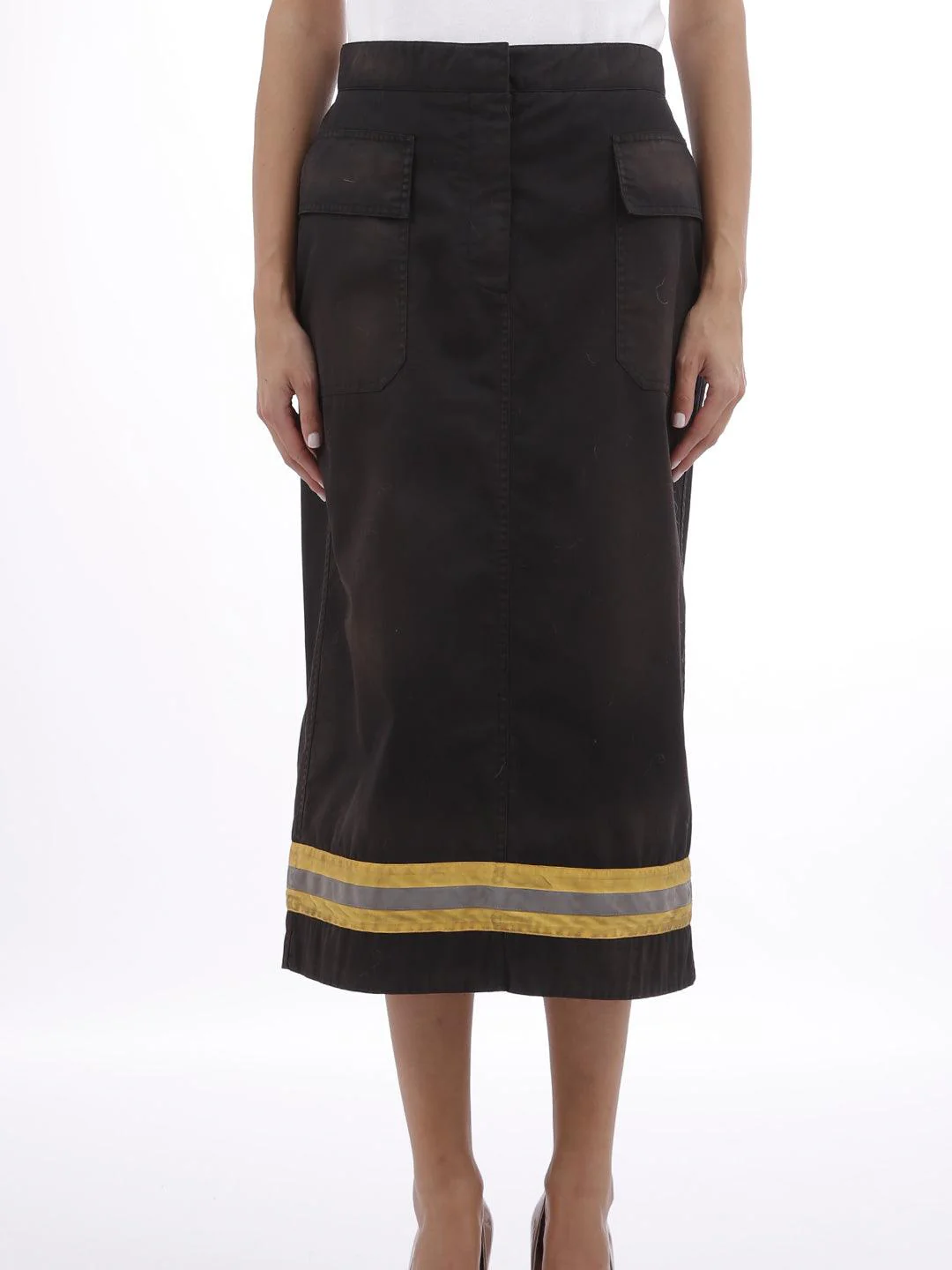 Calvin Klein 205w39nyc Skirt With Reflective Band