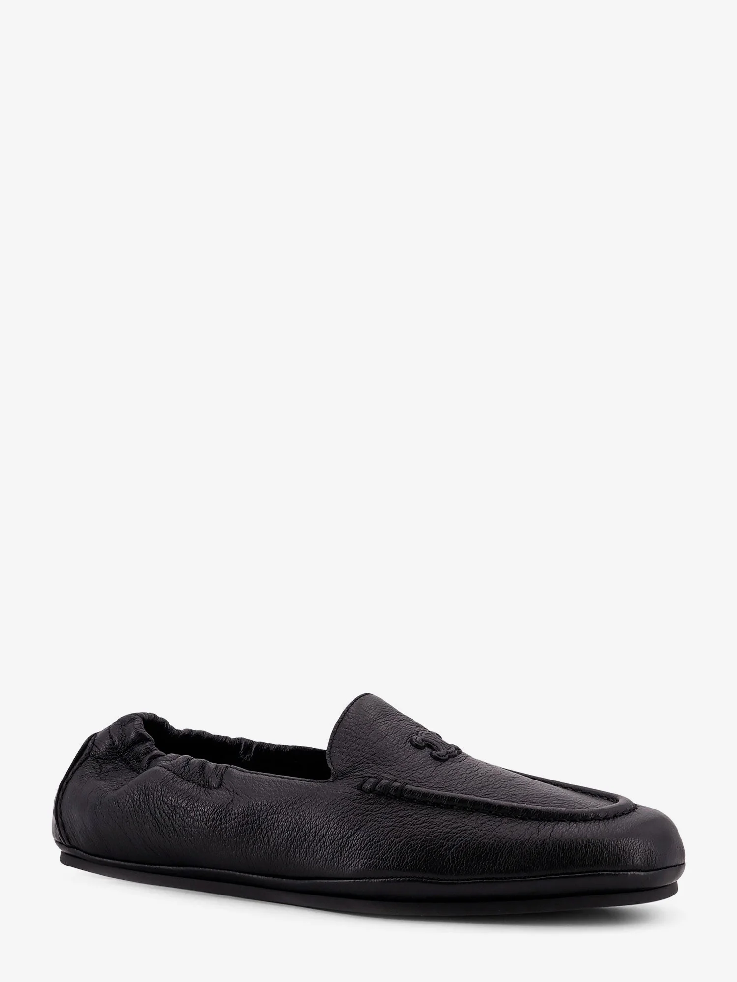 Celine Adam Leather Slip-On Loafers - Image 2