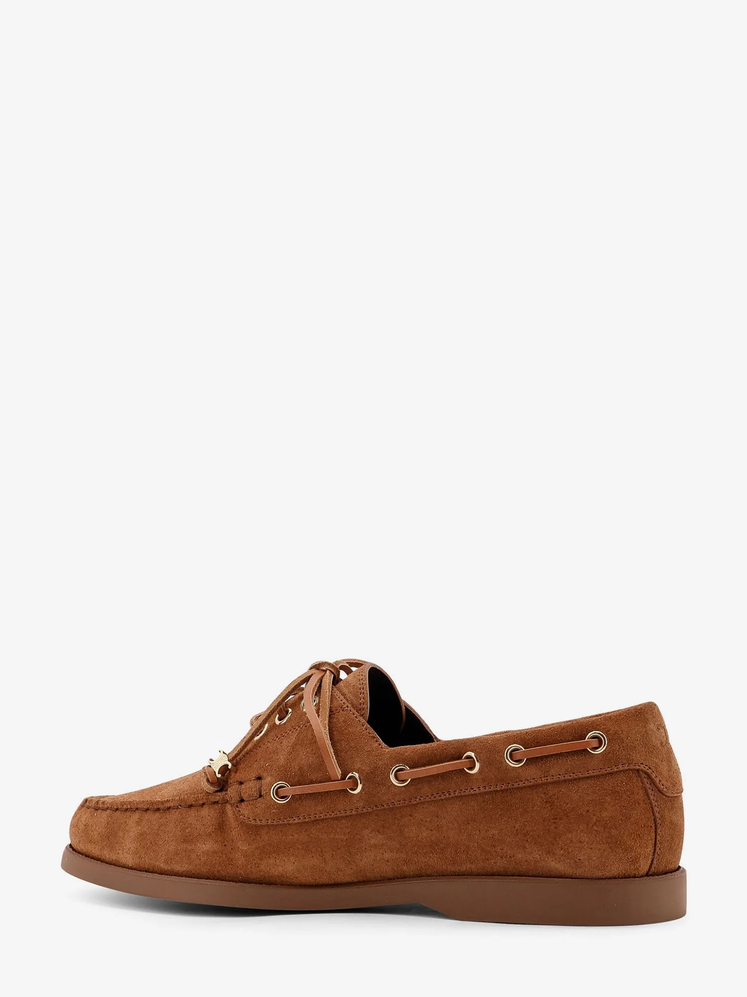 Celine Bateau Suede Loafers - Image 3