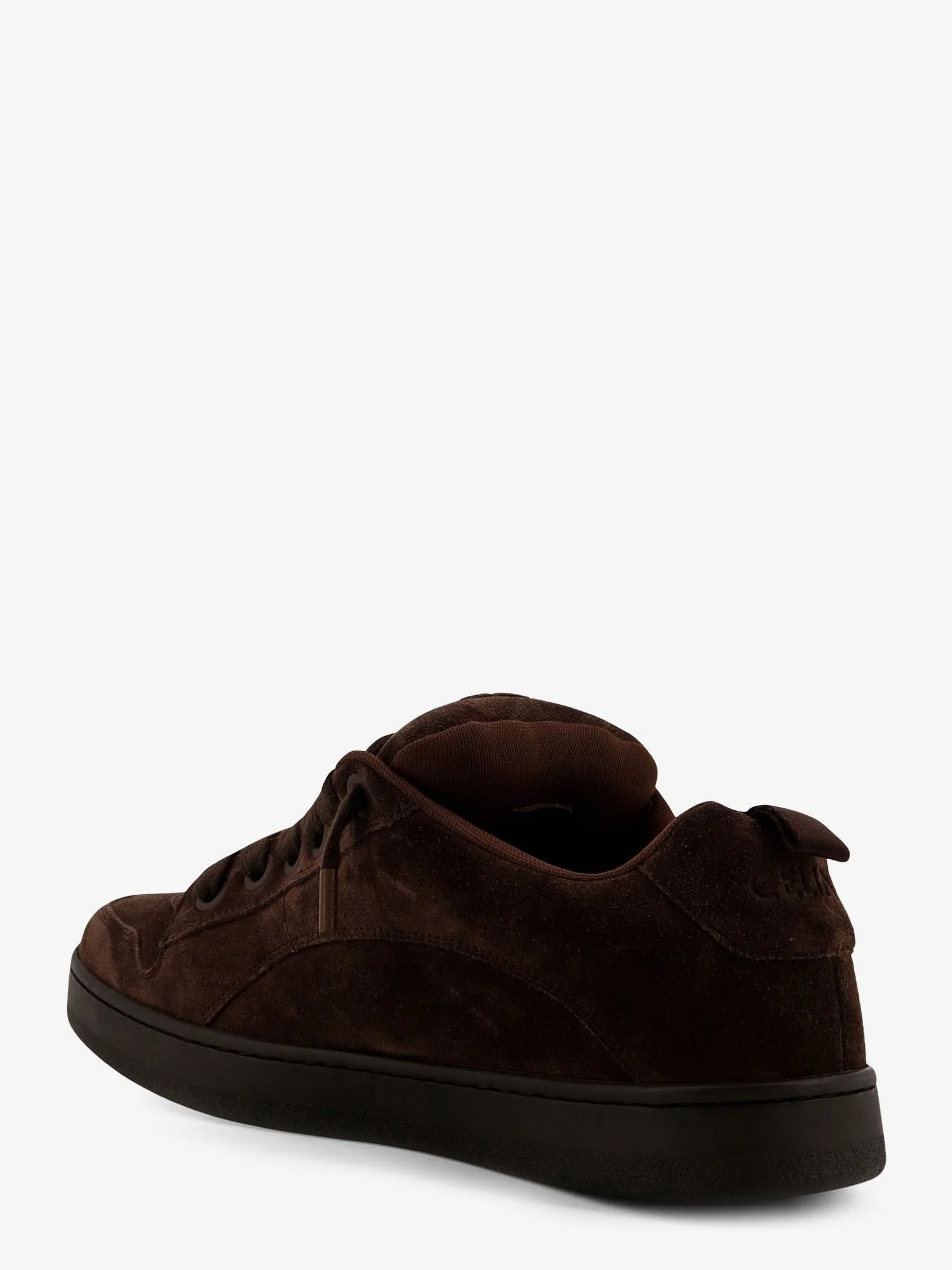 Celine Huntington Low-Top Suede Sneakers - Image 3