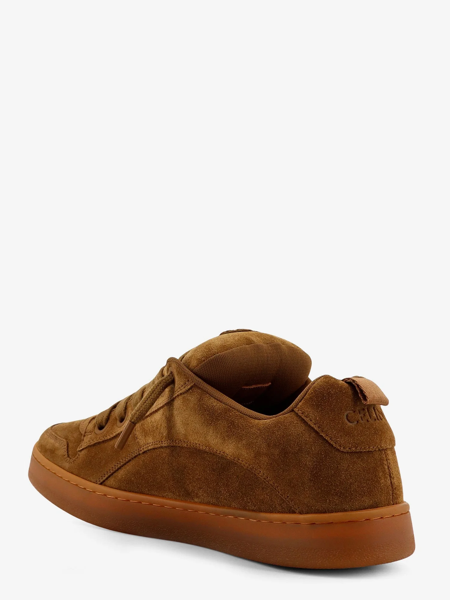 Celine Huntington Low-Top Suede Sneakers - Image 7