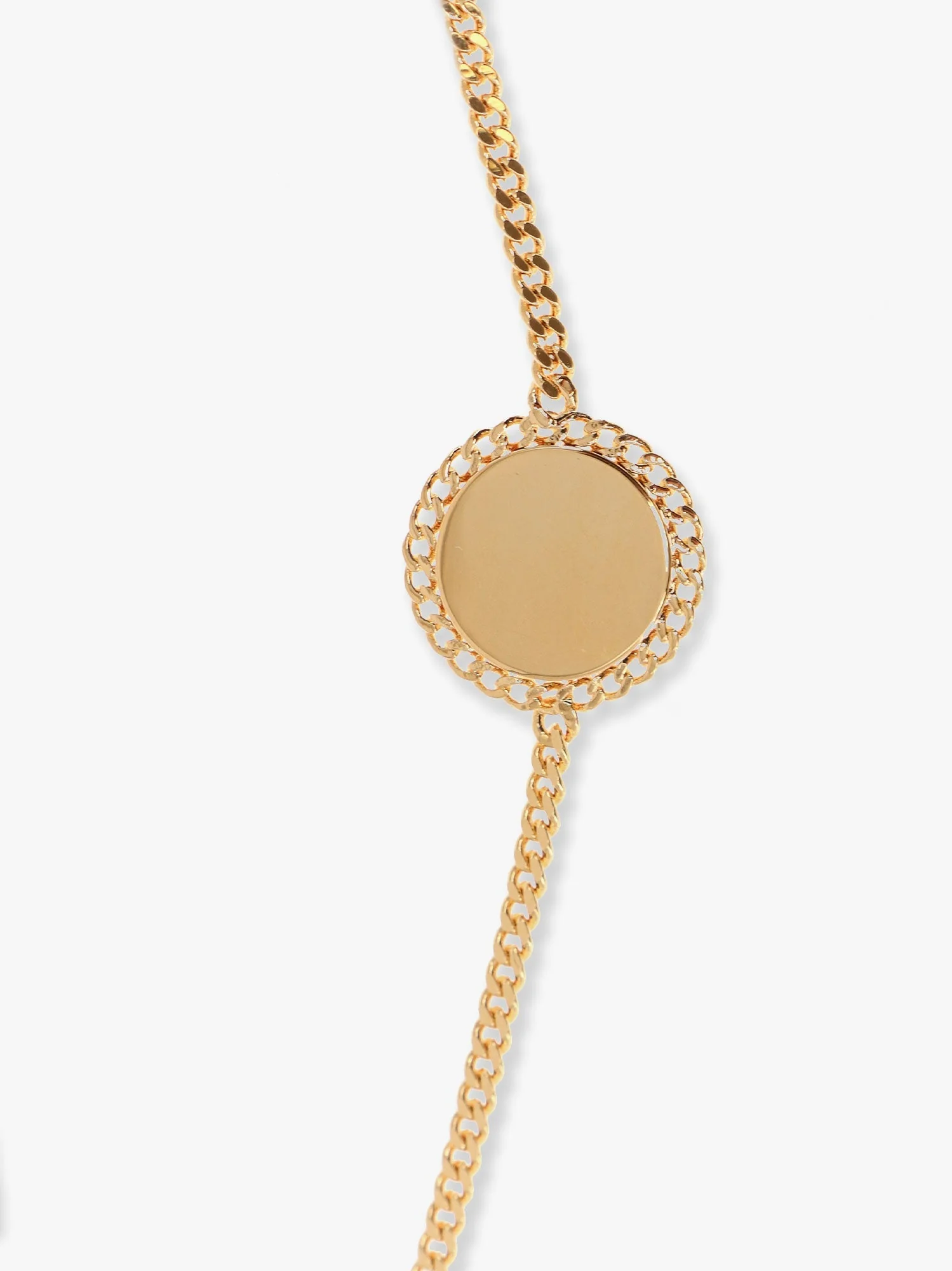 Celine Medaille Sautoir Metal Necklace - Image 2