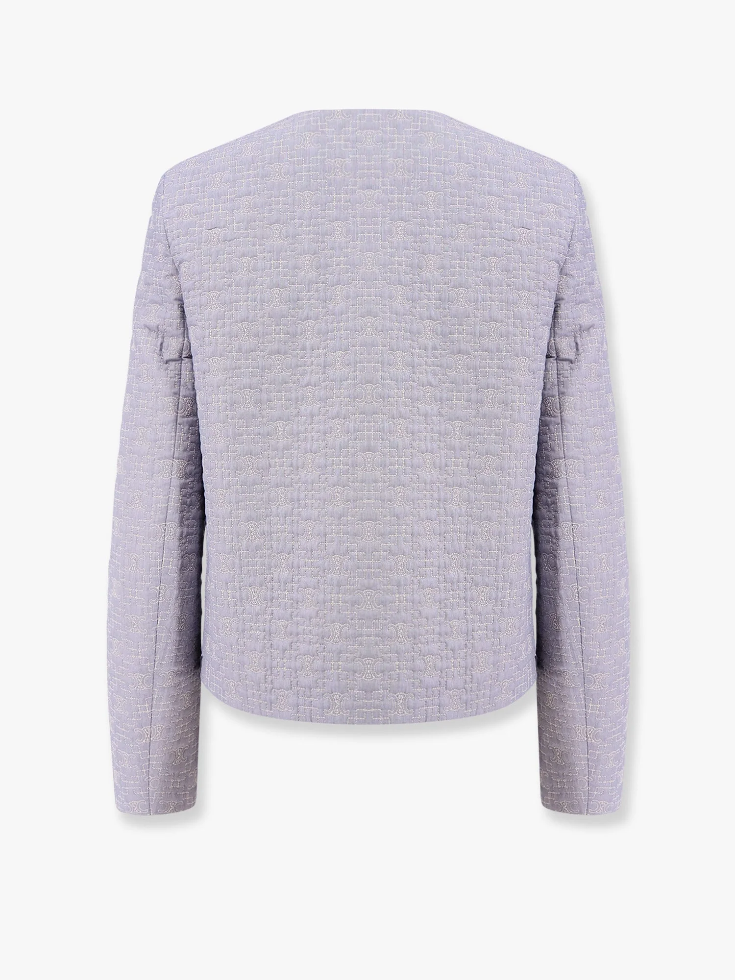 Celine Quilted Cotton Blazer With Triomphe Motif - Image 2