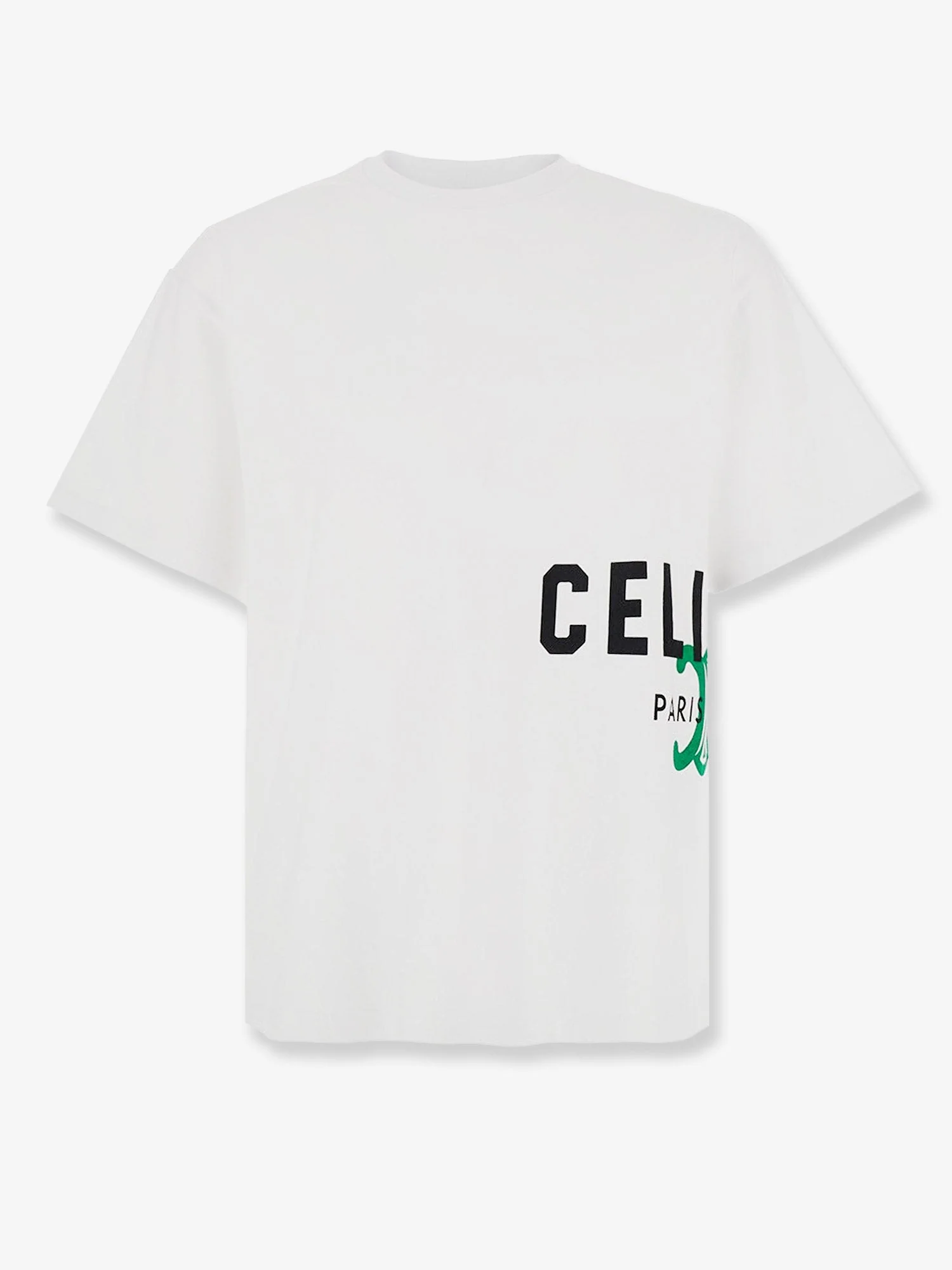 Celine Relaxed Fit Cotton T-Shirt