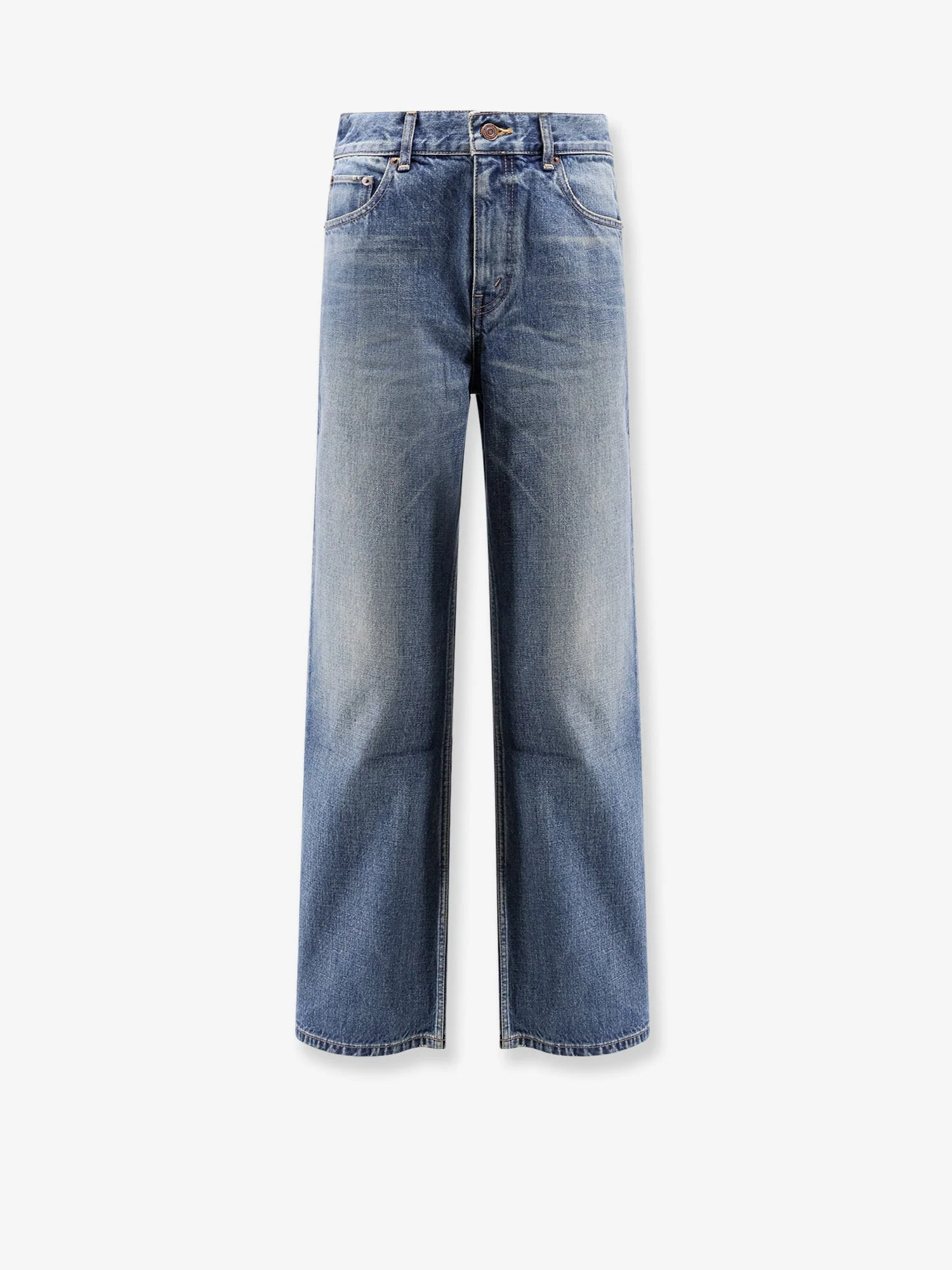 Celine Stone-Washed Cotton Jeans