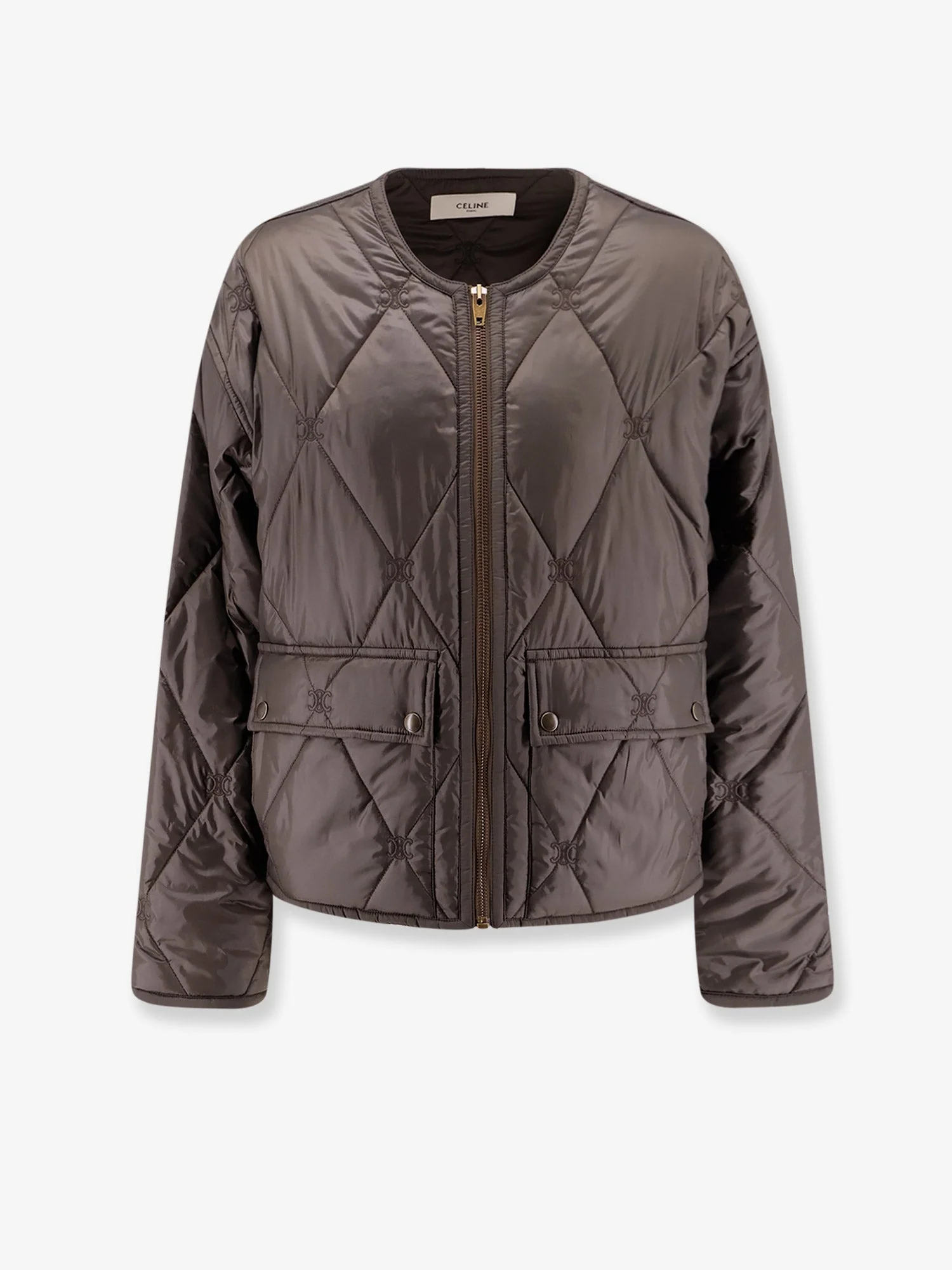 Celine Triomphe Quilted Jacket - Image 3