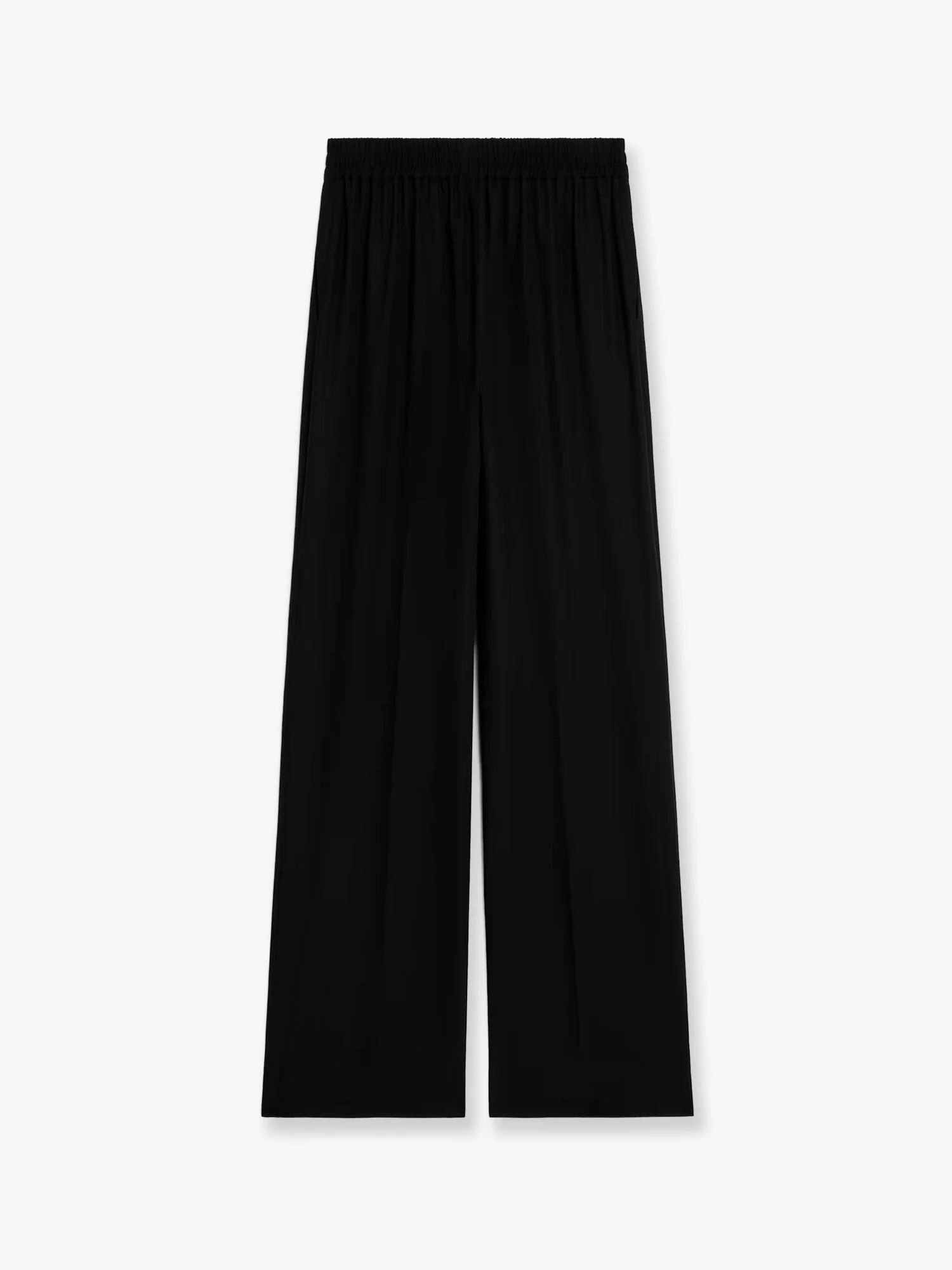 Celine Wool Trousers With Logo Patch - Image 2
