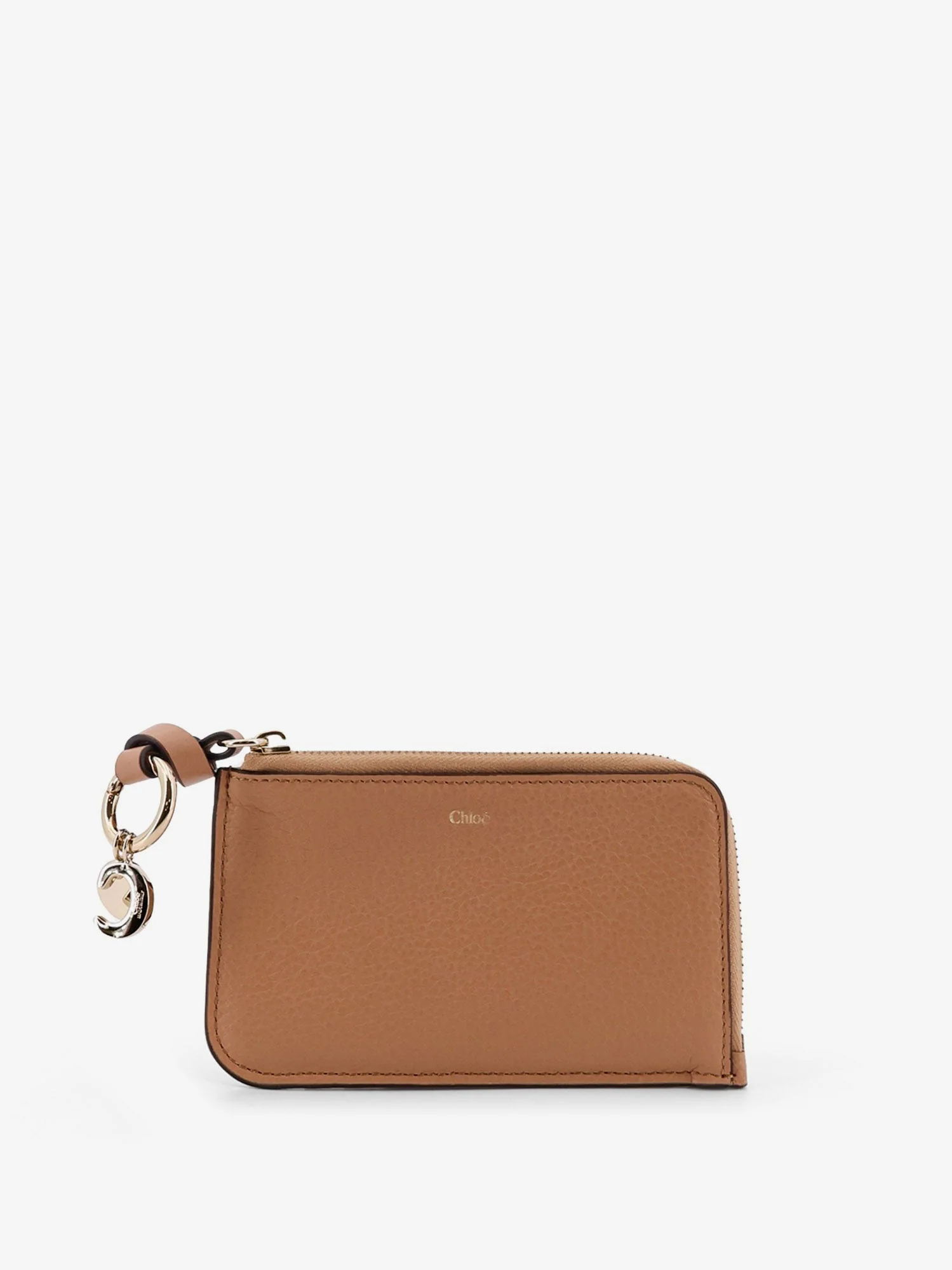 Chloe' Alphabet Leather Coin Purse