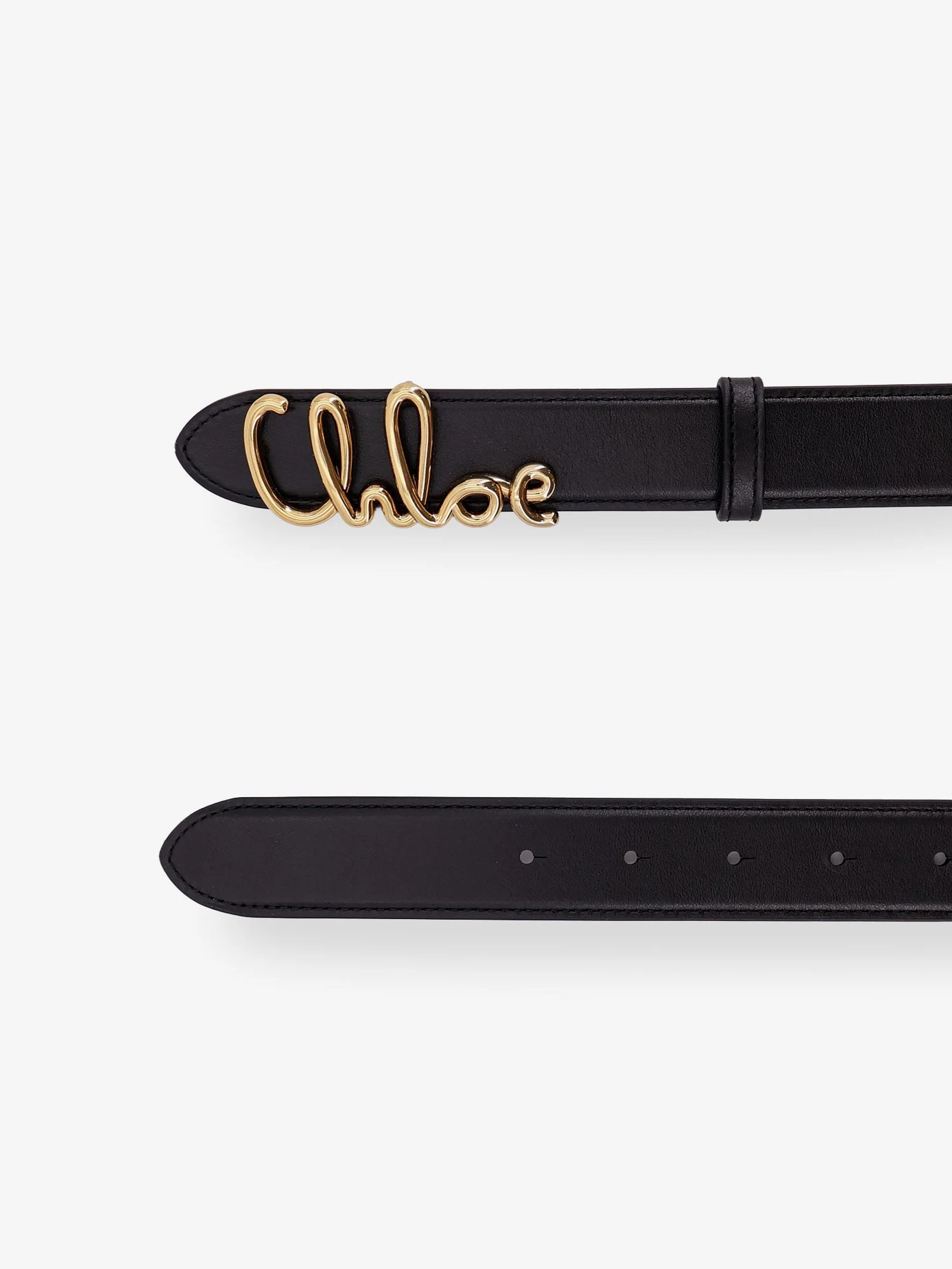 Chloe' Chloé Iconic Leather Belt - Image 2