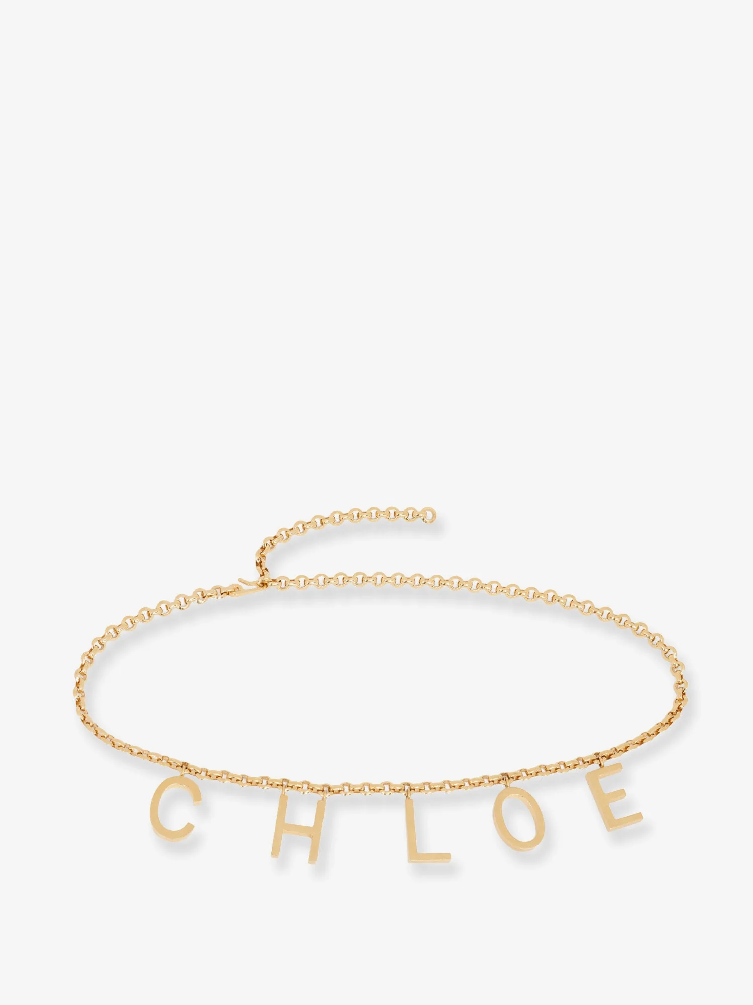 Chloe' Chloé Letters Metal Belt