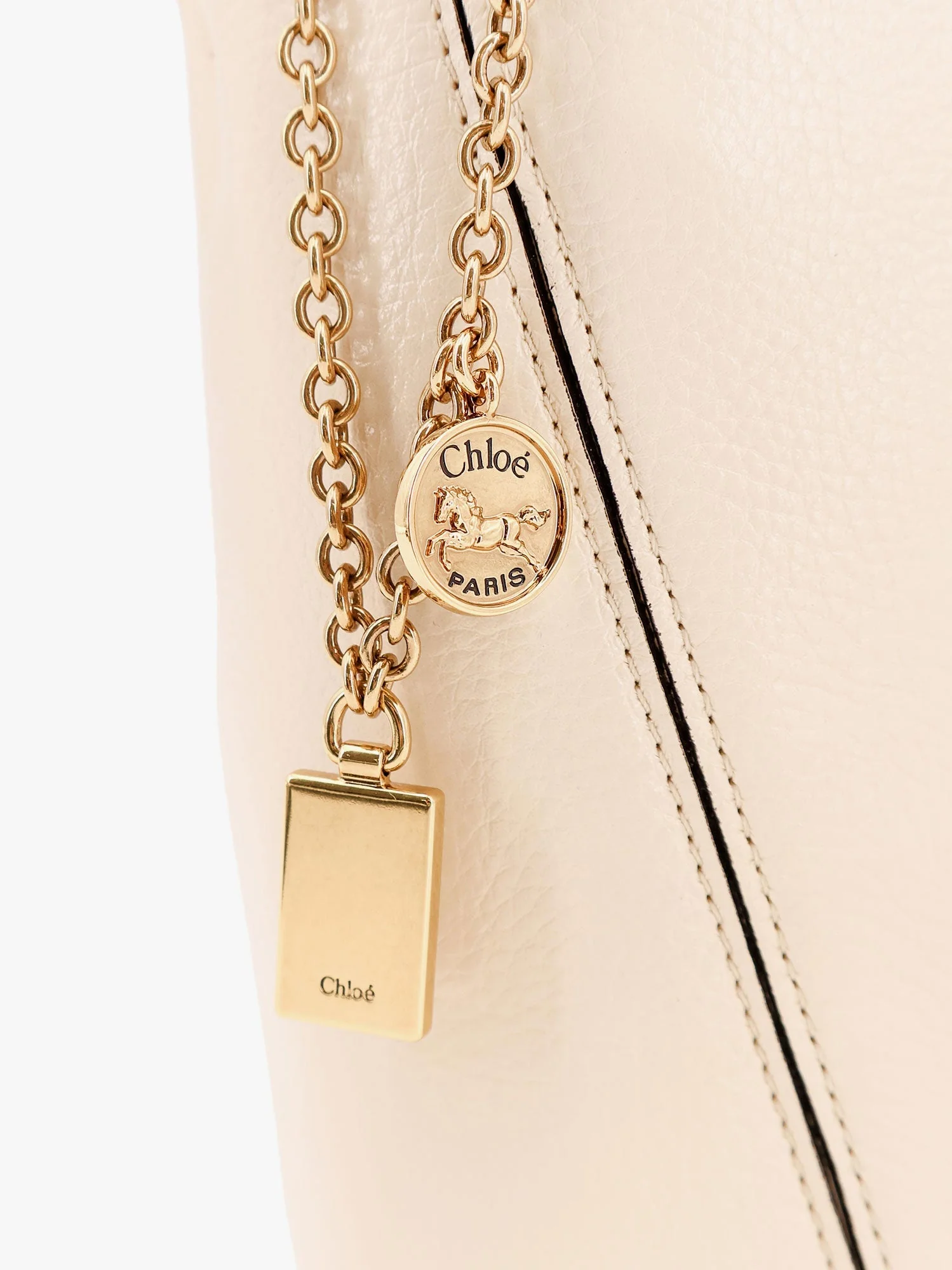 Chloe' Chloé Spin Leather Crossbody Bag - Image 10